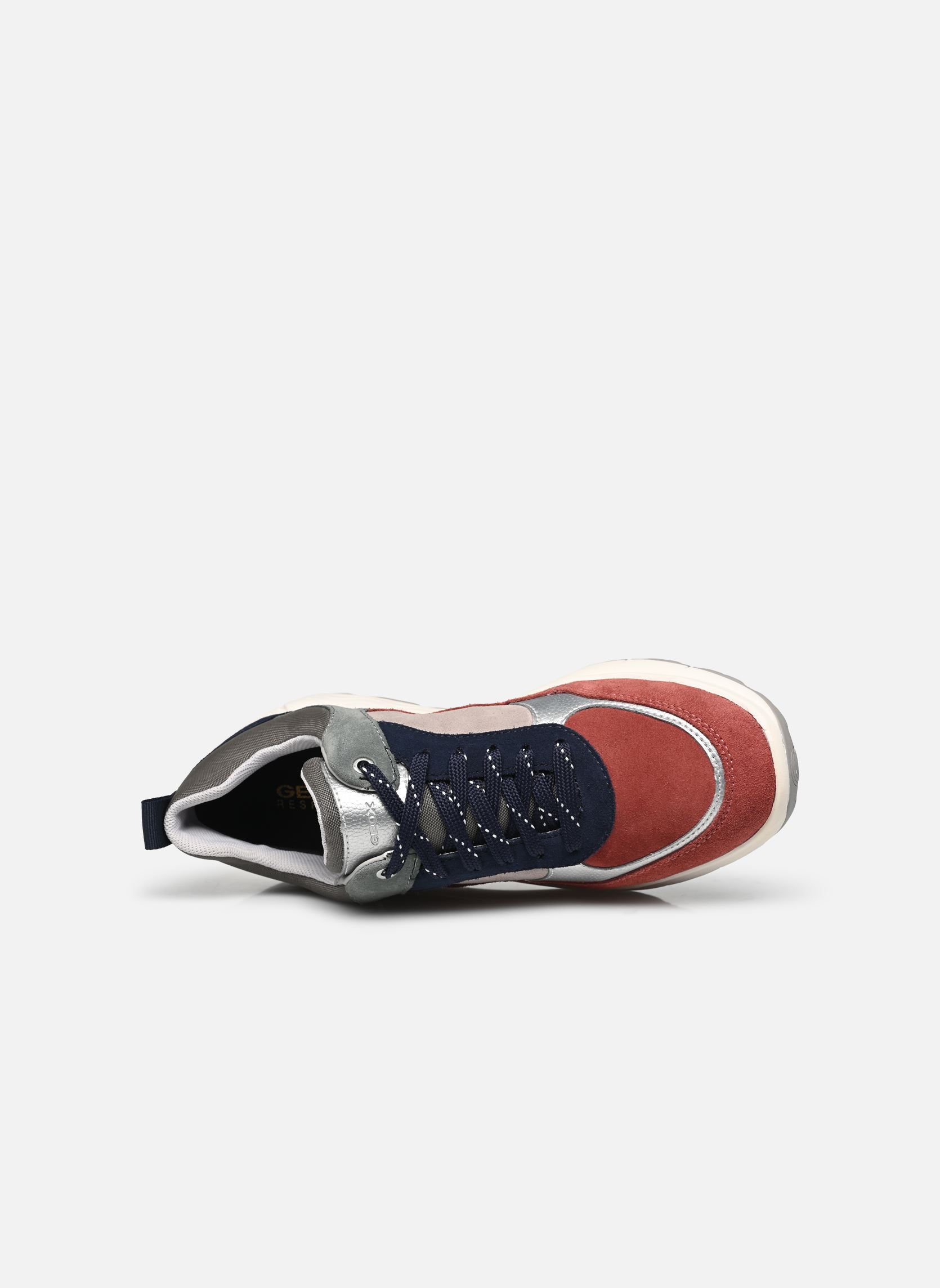 Niedrige Sneaker D SPHERICA 4X4 B ABX damen mehrfarbig Geox Niedrige Sneaker D SPHERICA 4X4 B ABX damen mehrfarbig OLD ROSE/NAVY