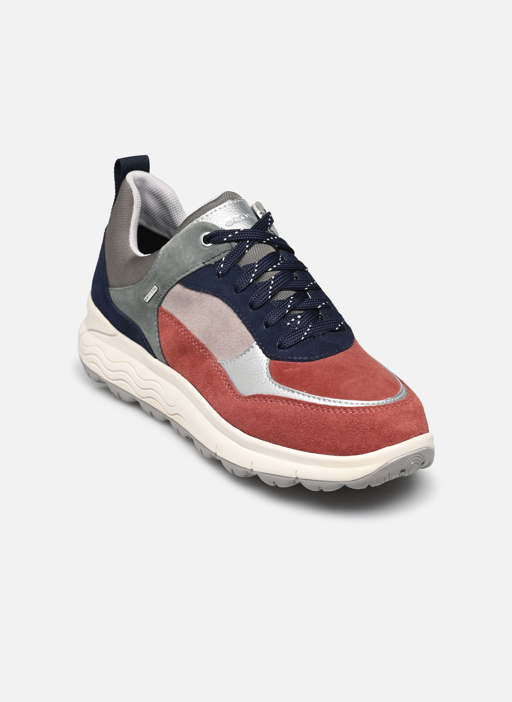 Niedrige Sneaker D SPHERICA 4X4 B ABX damen mehrfarbig Geox Niedrige Sneaker D SPHERICA 4X4 B ABX damen mehrfarbig OLD ROSE/NAVY