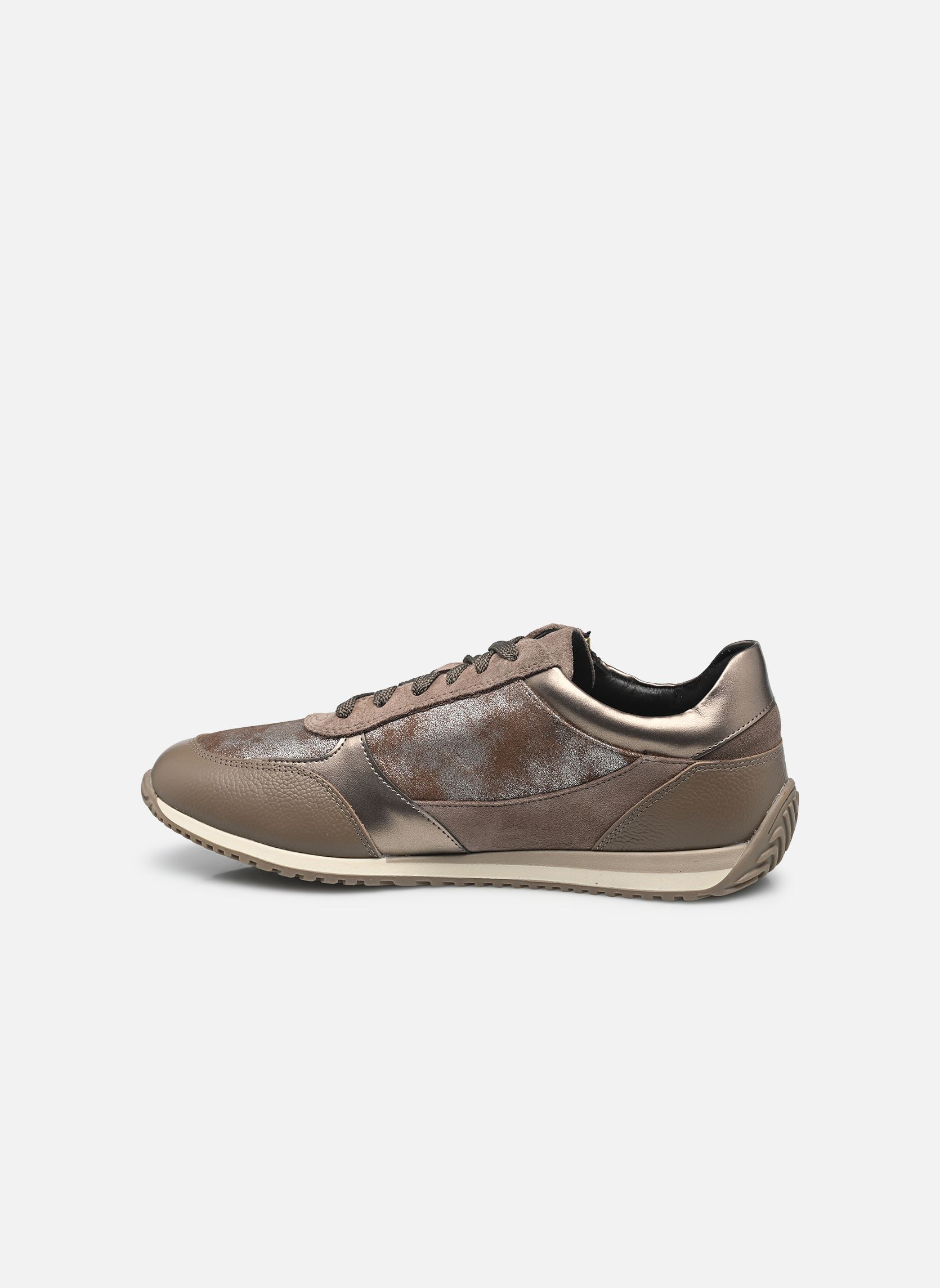 Baskets D CALITHE femme beige Geox Baskets D CALITHE femme beige Taupe Foncé