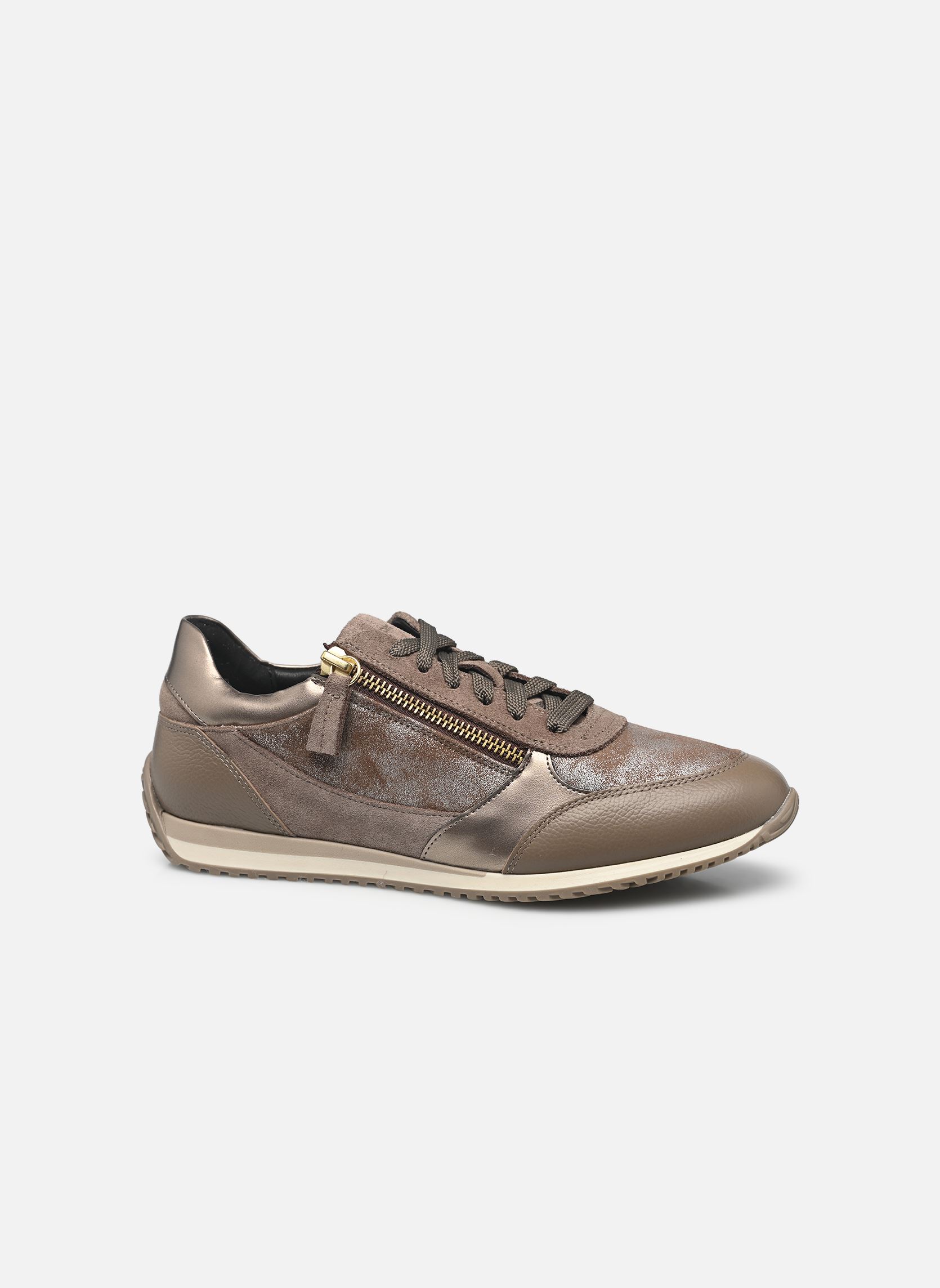 Baskets D CALITHE femme beige Geox Baskets D CALITHE femme beige Taupe Foncé