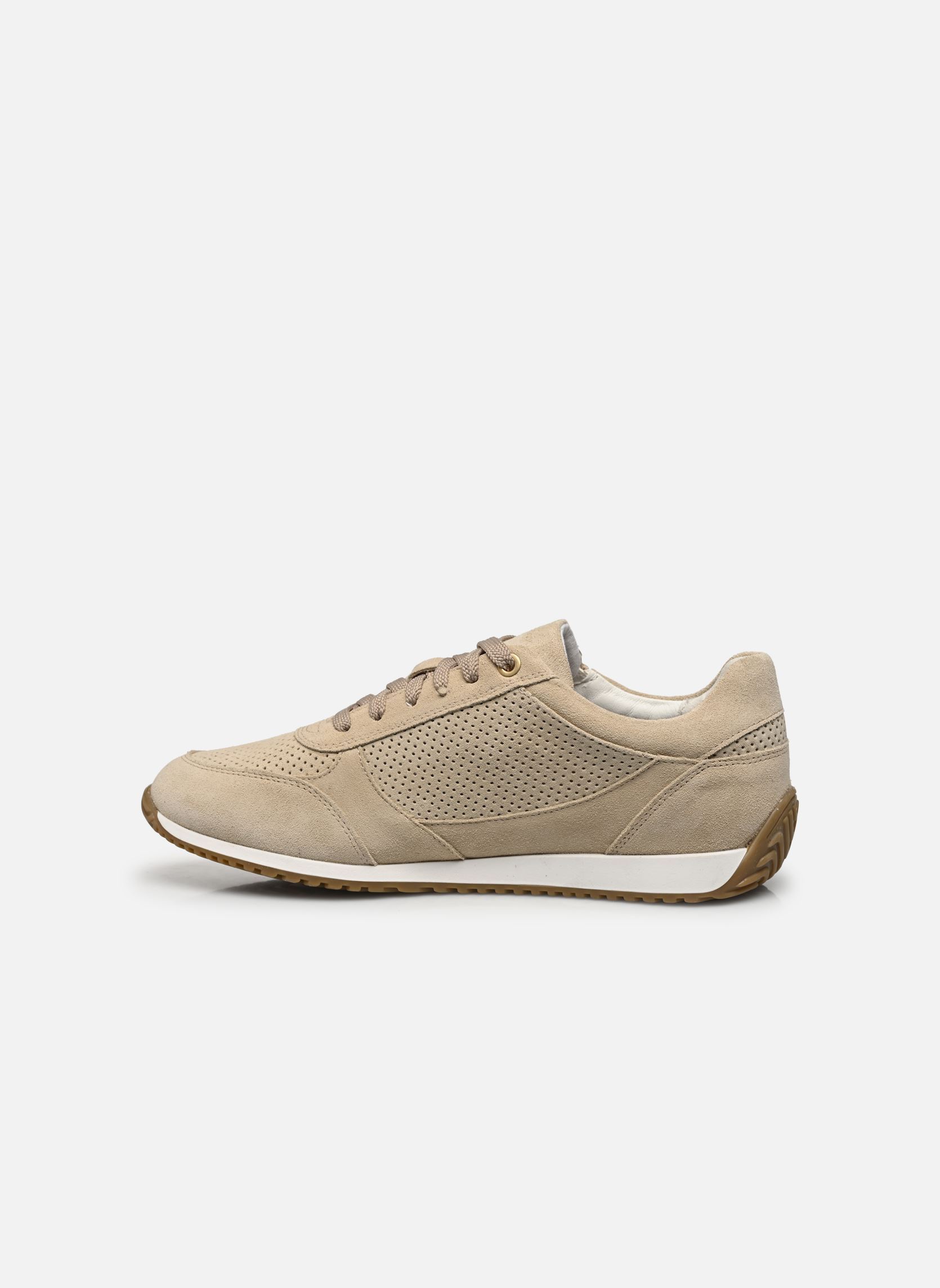 Sneaker D CALITHE damen braun Geox Sneaker D CALITHE damen braun Taupe Pâle
