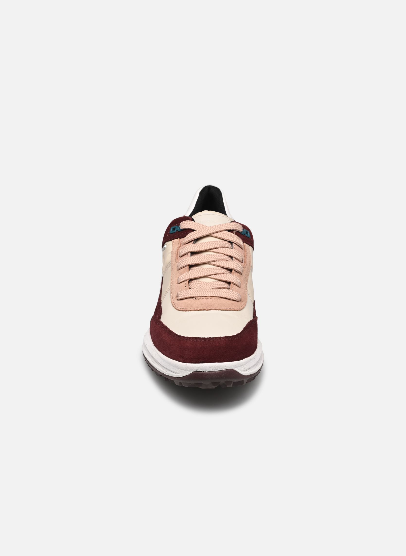 Sneakers con zeppa D PG1X B ABX donna marrone Geox Sneakers con zeppa D PG1X B ABX donna marrone WINE/CREAM