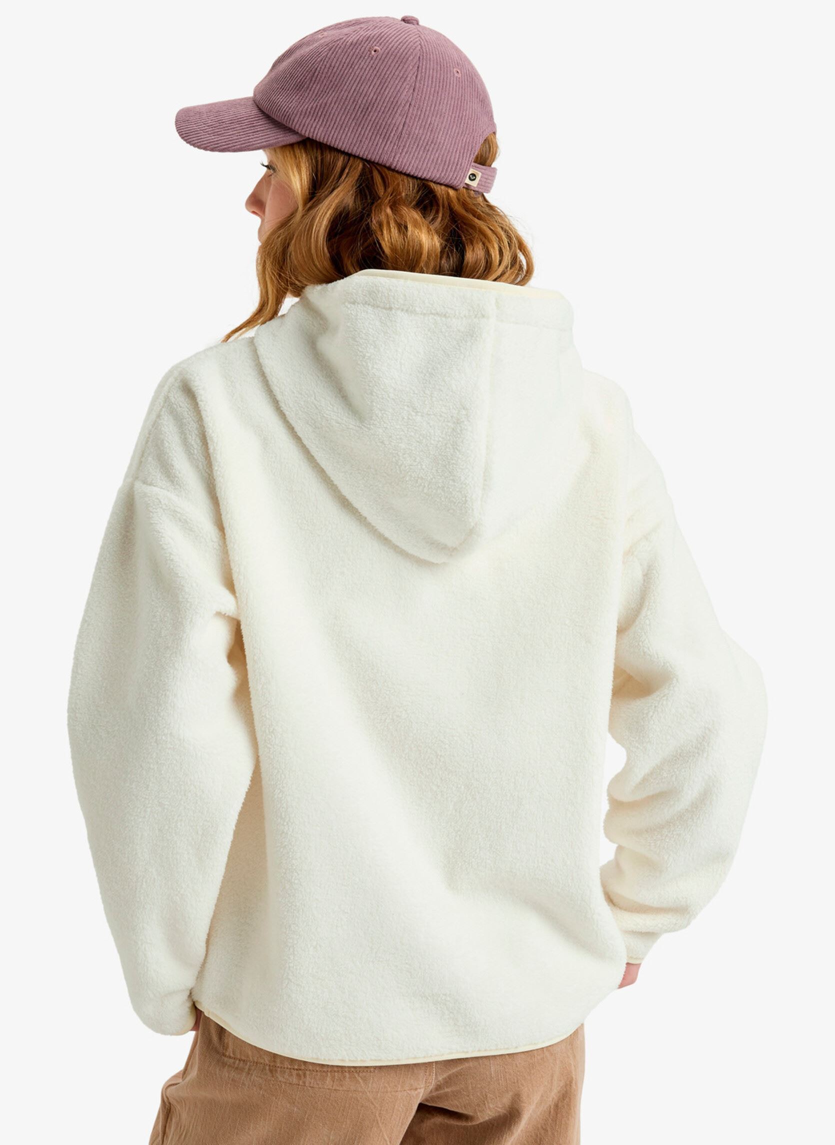 Fleece-Pullover Cool Calling damen weiß Roxy Fleece-Pullover Cool Calling damen weiß EGRET