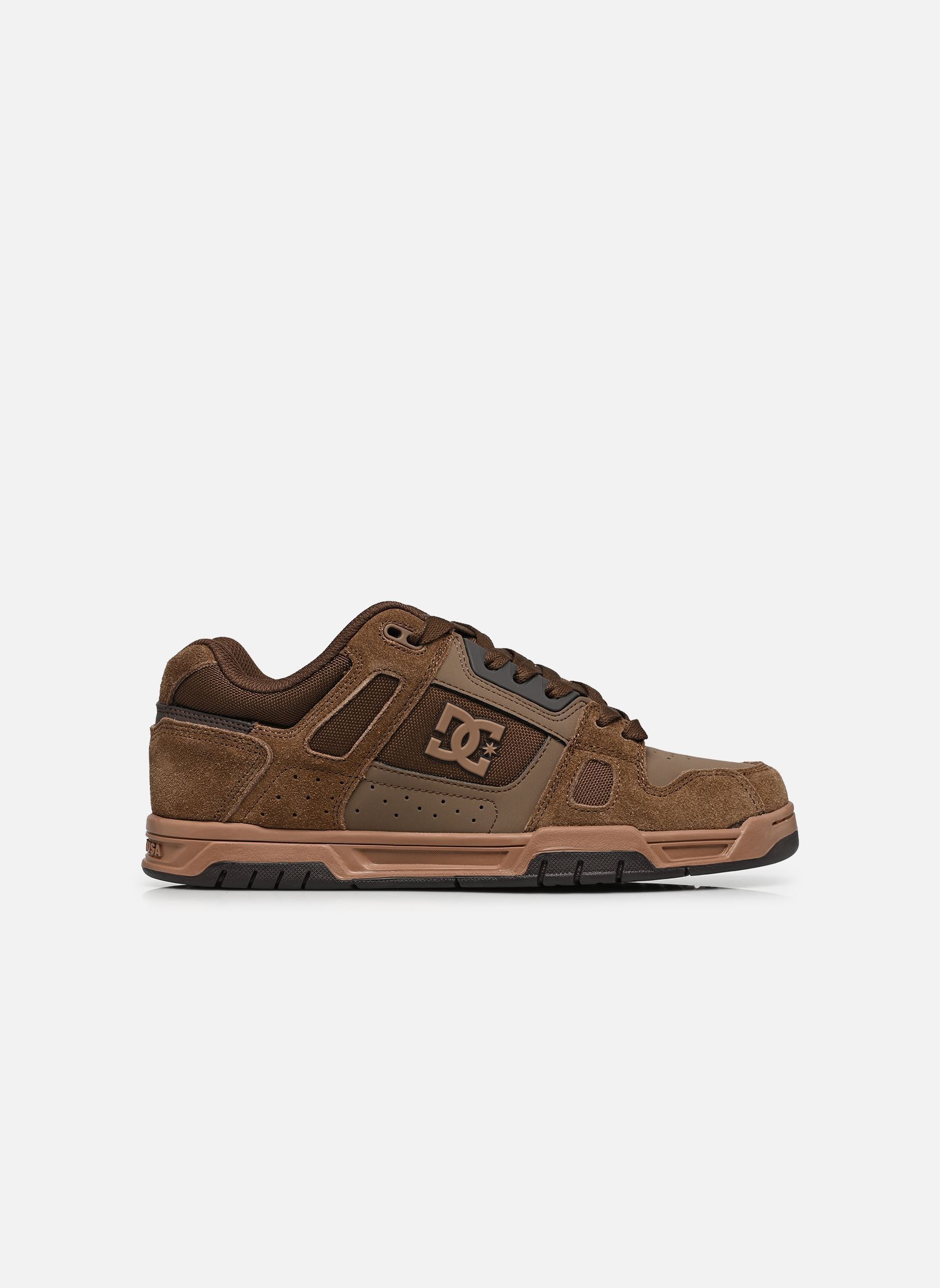 Niedrige Sneaker Stag M herren braun DC Shoes Niedrige Sneaker Stag M herren braun BROWN/GUM