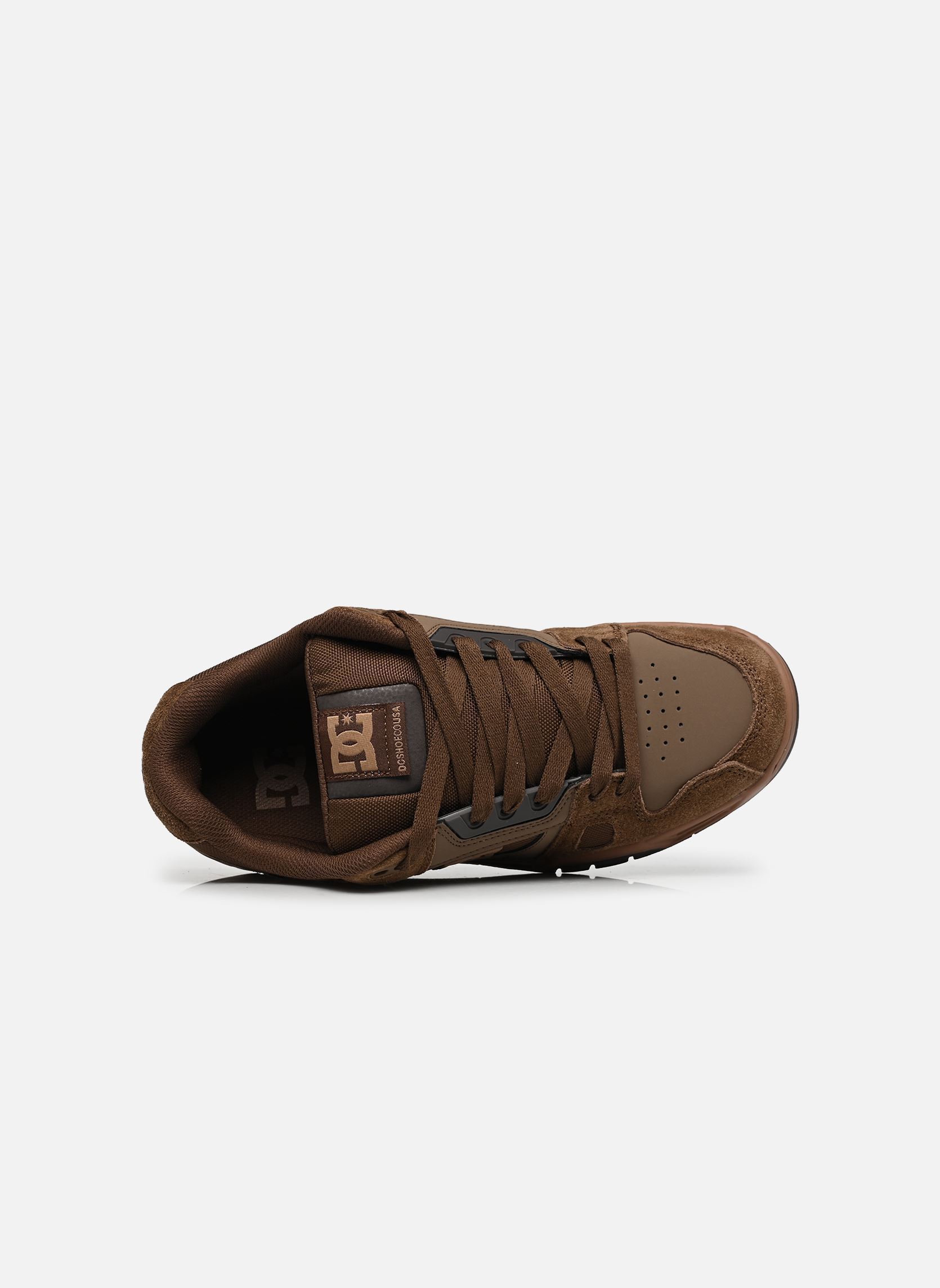 Niedrige Sneaker Stag M herren braun DC Shoes Niedrige Sneaker Stag M herren braun BROWN/GUM