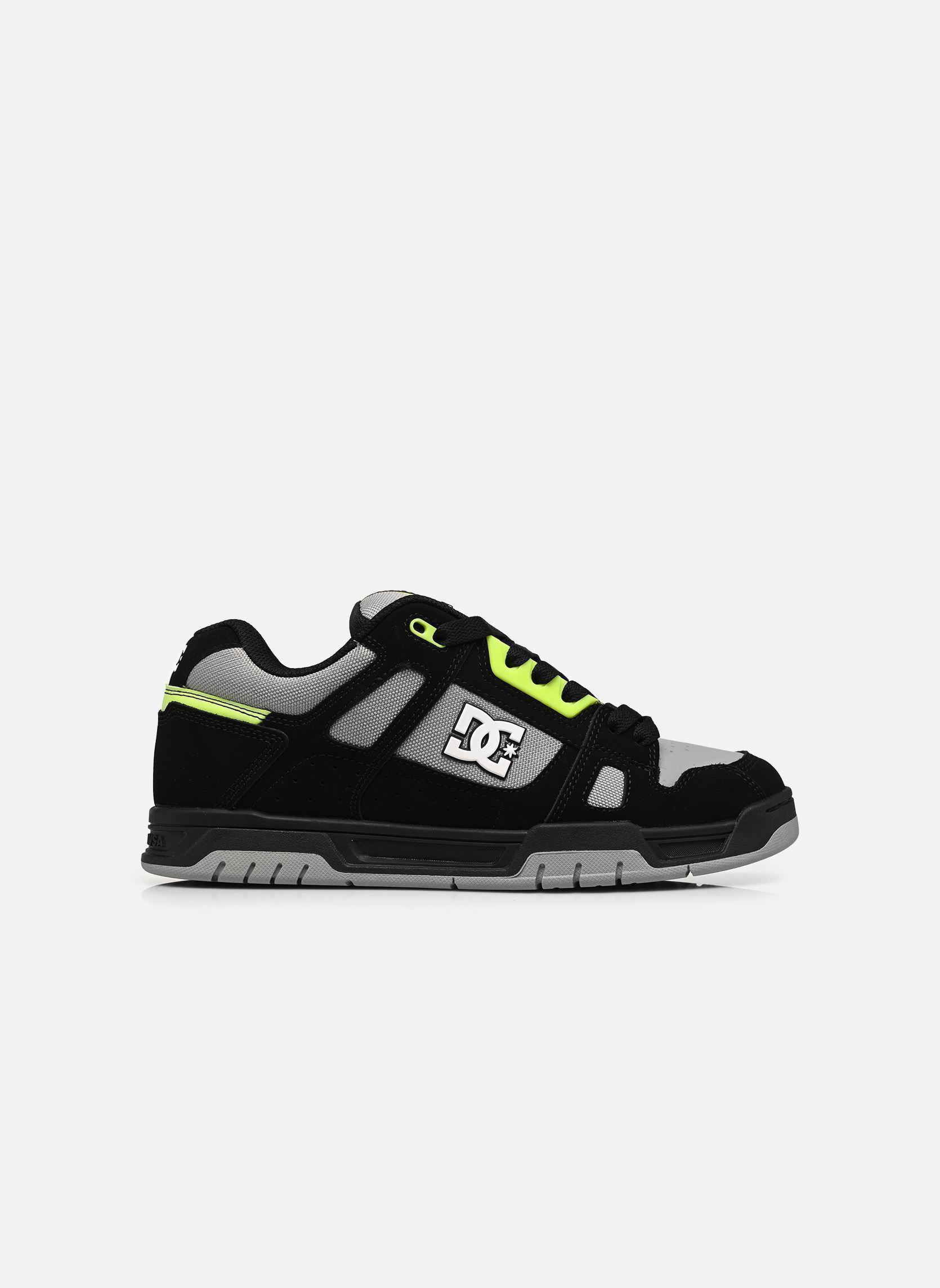 Baskets Stag M homme multicolore DC Shoes Baskets Stag M homme multicolore BLACK/GREY/LIME