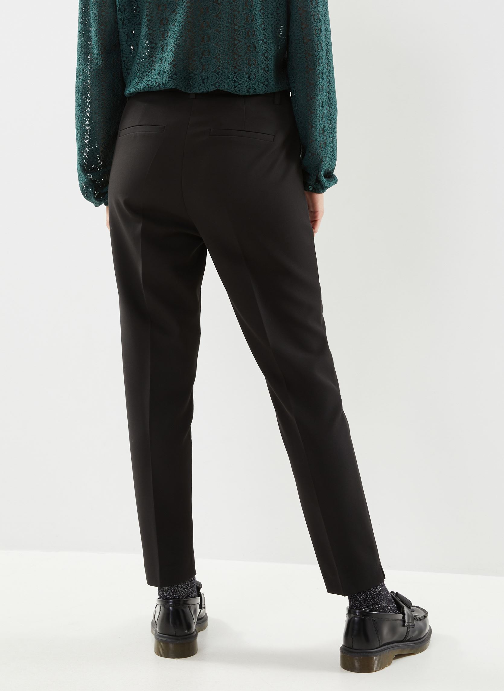 Pantalones rectos Ihlexi Pa3 mujer negro Ichi Pantalones rectos Ihlexi Pa3 mujer negro Black
