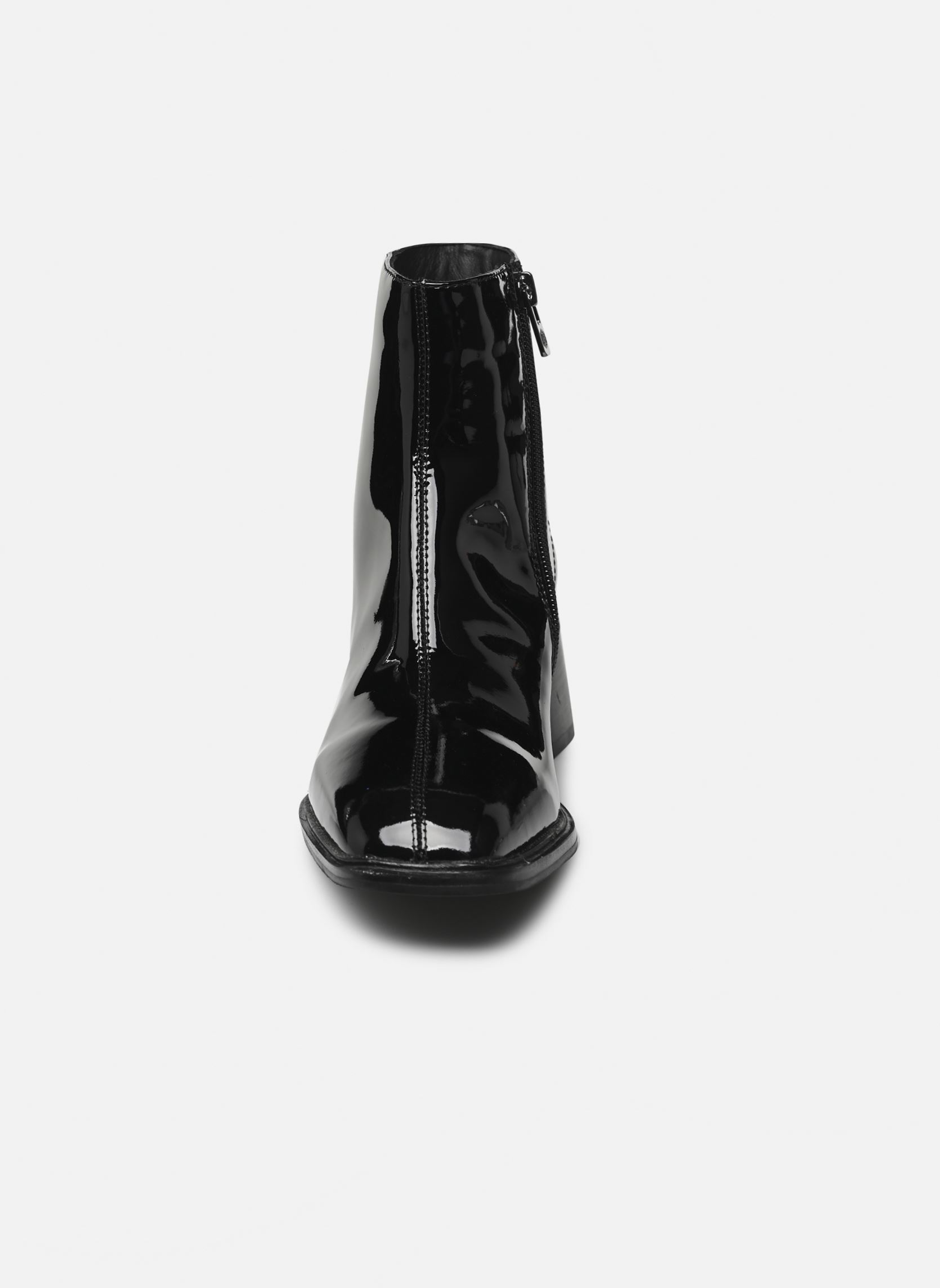 Enkellaarzen en boots PARIS dames zwart Karston Enkellaarzen en boots PARIS dames zwart NOIR VERNI2