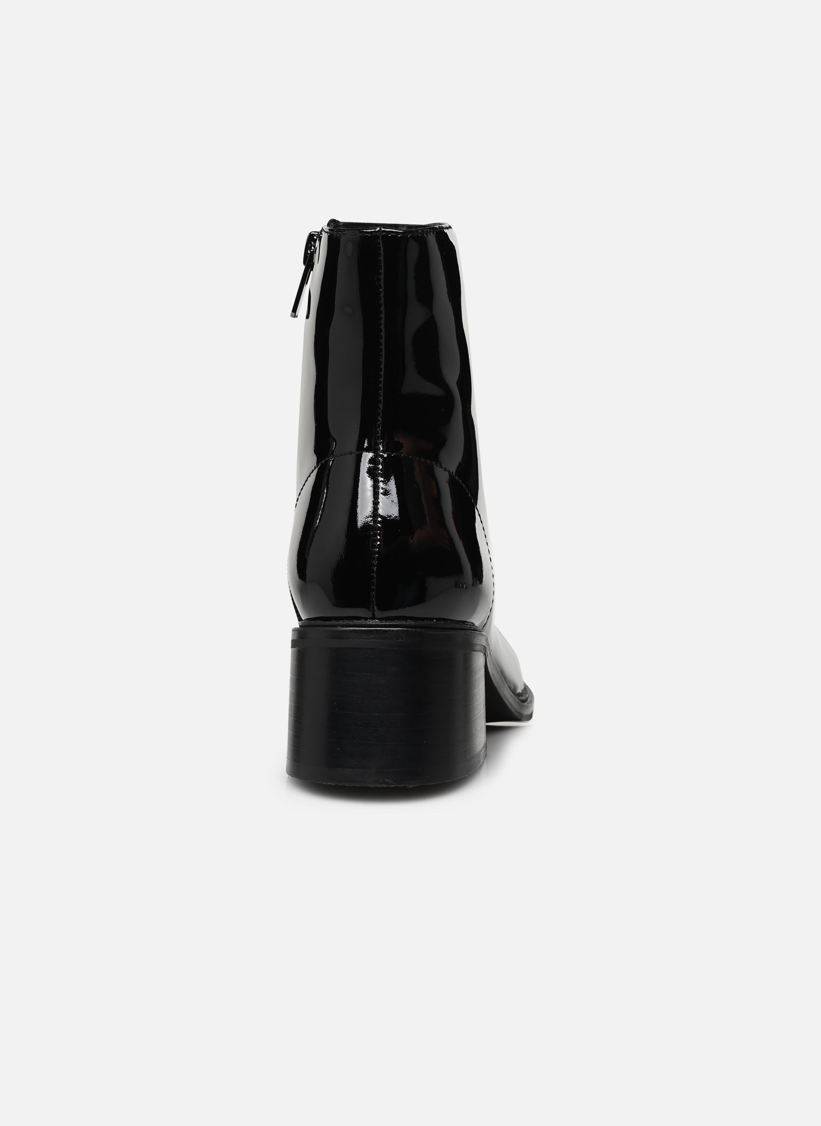 Enkellaarzen en boots PARIS dames zwart Karston Enkellaarzen en boots PARIS dames zwart NOIR VERNI2