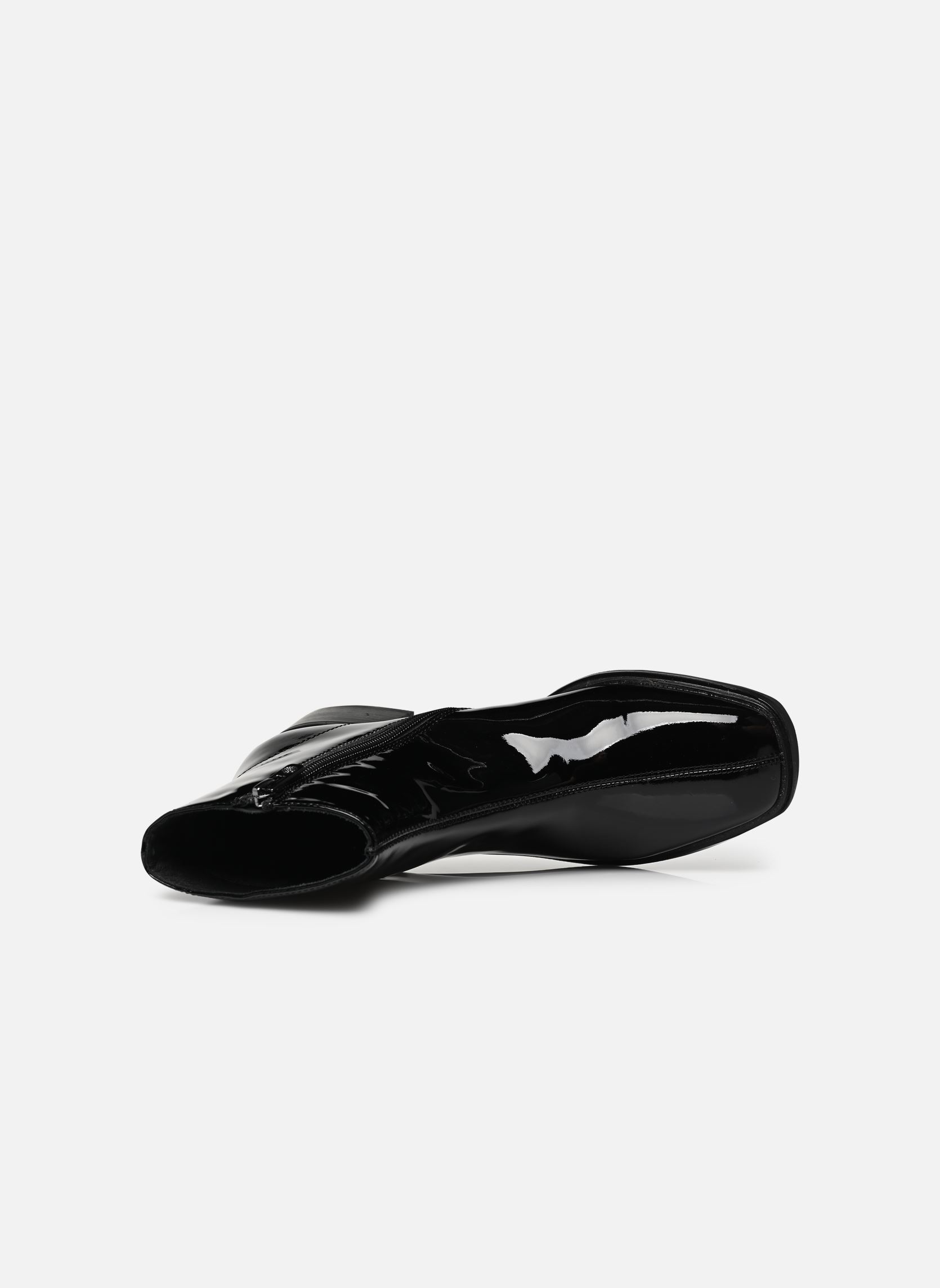 Enkellaarzen en boots PARIS dames zwart Karston Enkellaarzen en boots PARIS dames zwart NOIR VERNI2