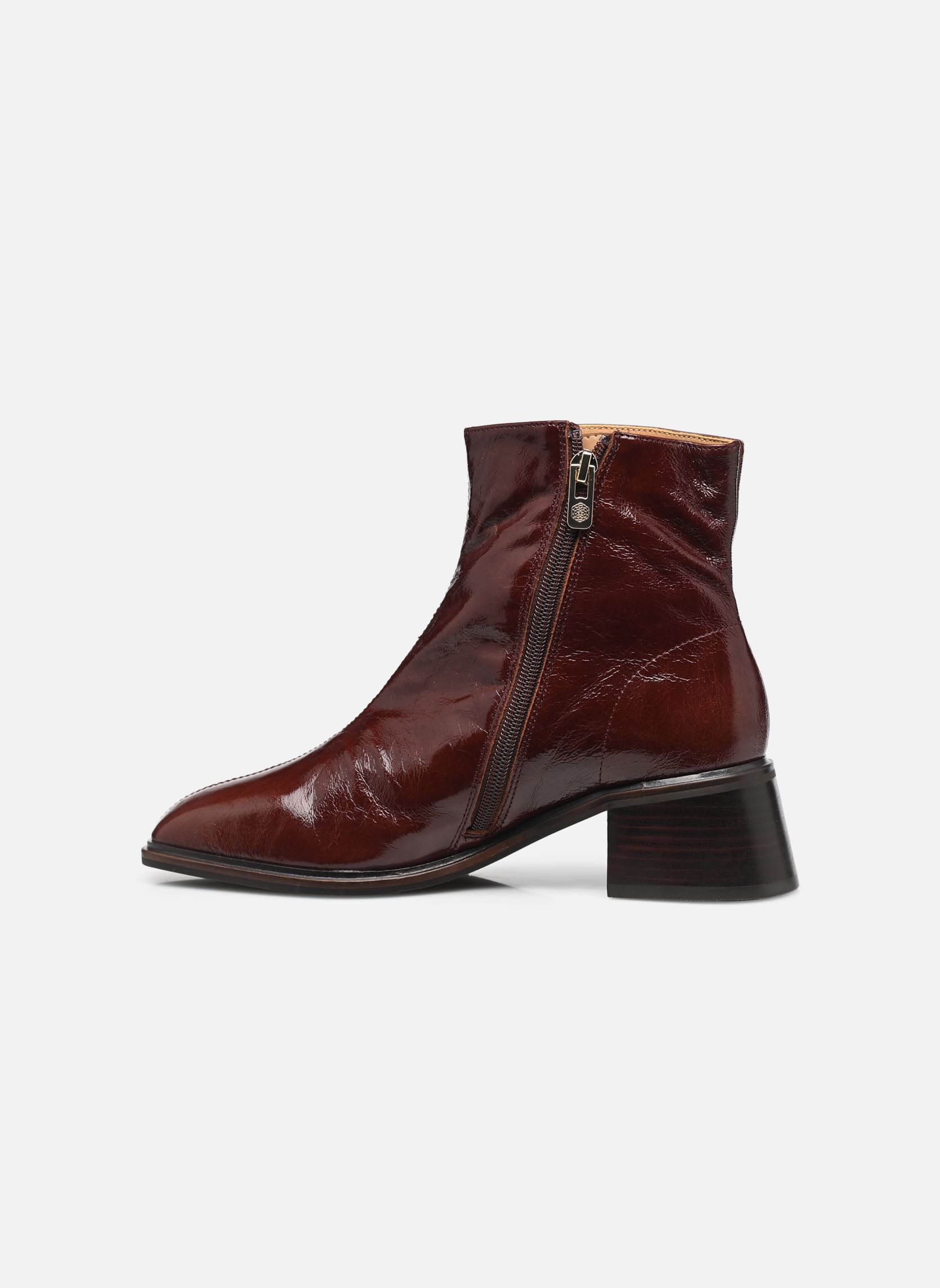 Enkellaarzen en boots PARIS dames bruin Karston Enkellaarzen en boots PARIS dames bruin MARRON