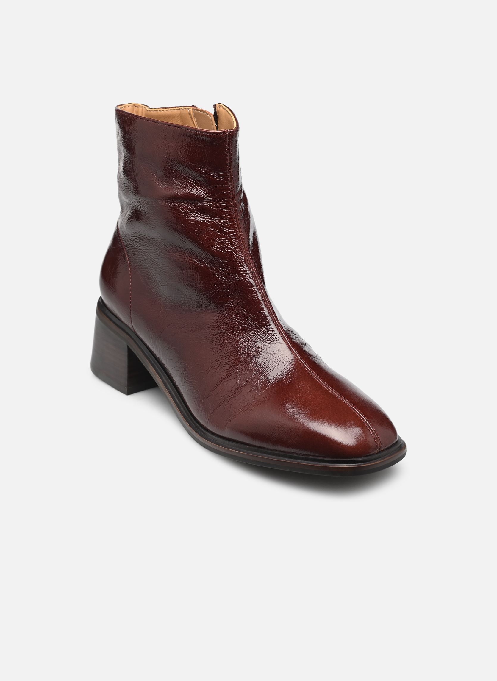 Enkellaarzen en boots PARIS dames bruin Karston Enkellaarzen en boots PARIS dames bruin MARRON