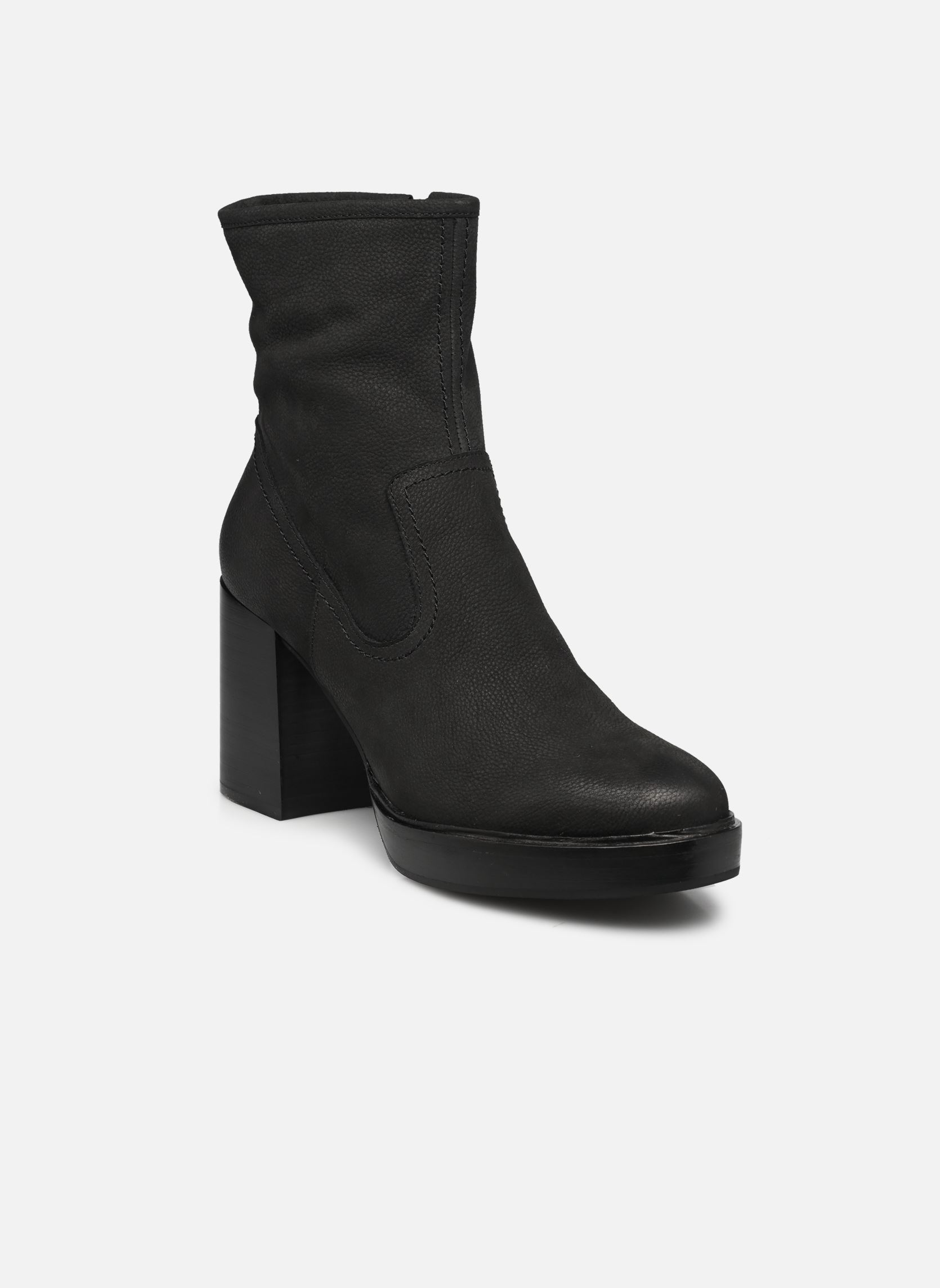 Bottines et boots IRENE femme noir Karston Bottines et boots IRENE femme noir Noir Graine2