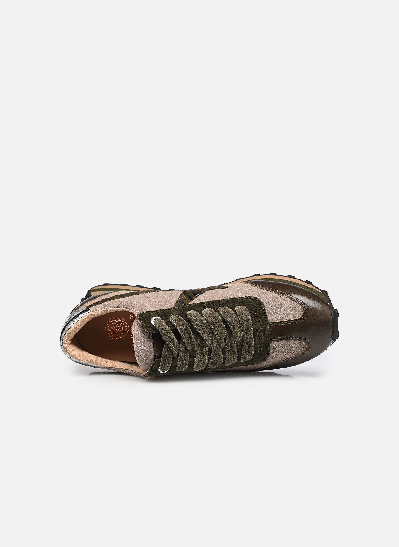 Lage sneakers COLETTE dames groen Karston Lage sneakers COLETTE dames groen Kaki
