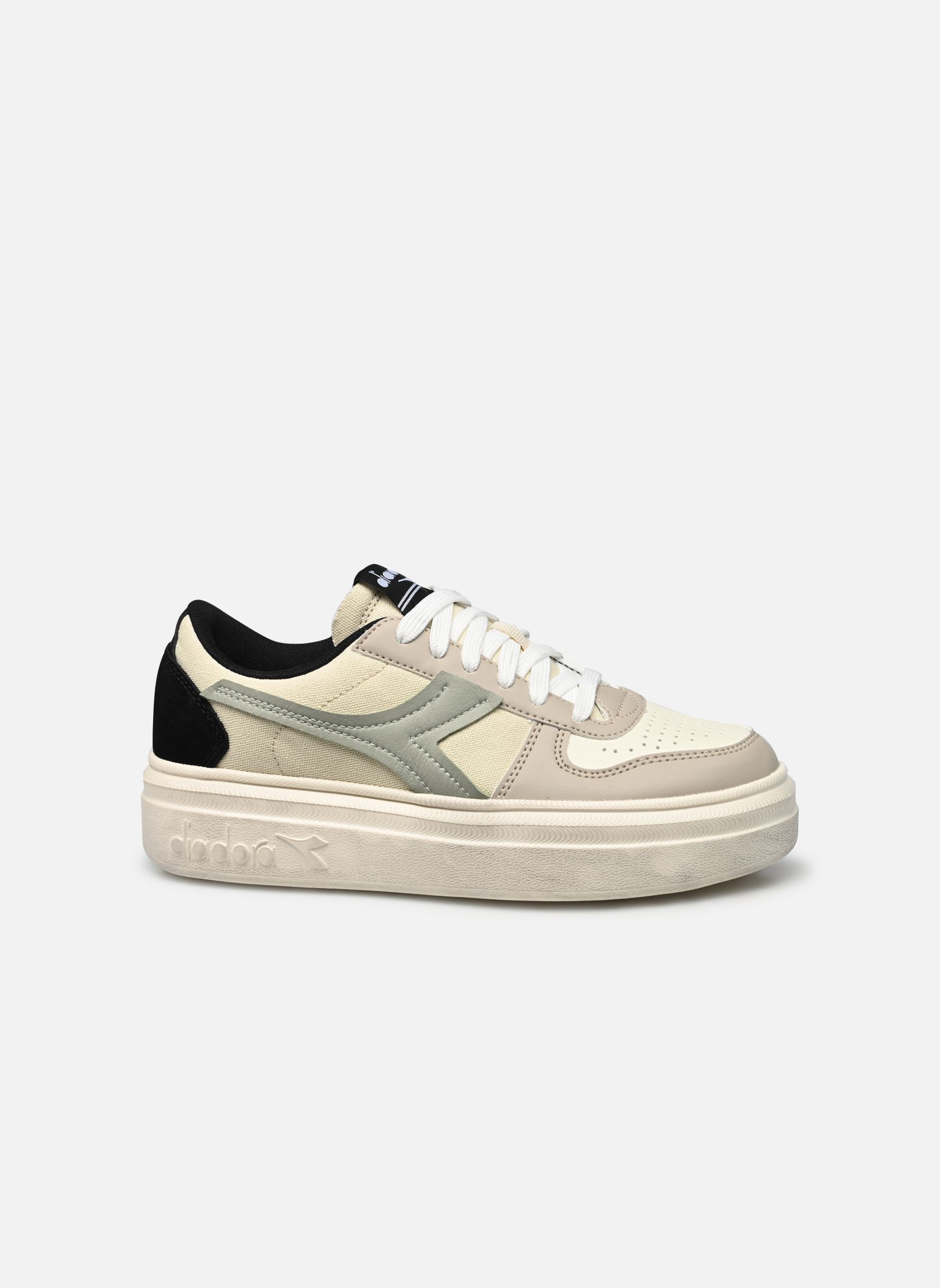 Plateau-Sneaker MAGIC BOLD DUNE damen beige Diadora Plateau-Sneaker MAGIC BOLD DUNE damen beige BONE WHITE/ABBEY STONE