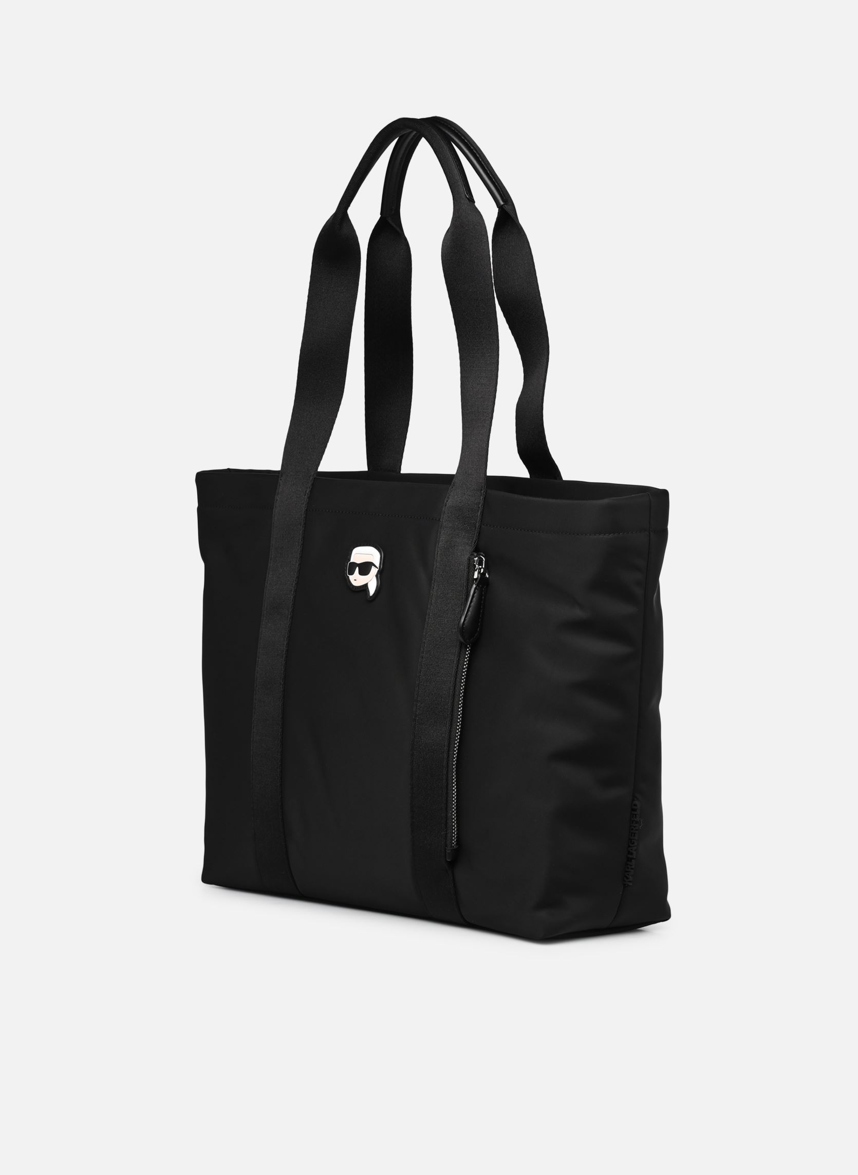 Shopper K/Ikonik 2.0 Nylon Zip Tote damen schwarz Karl Lagerfeld Shopper K/Ikonik 2.0 Nylon Zip Tote damen schwarz BLACK