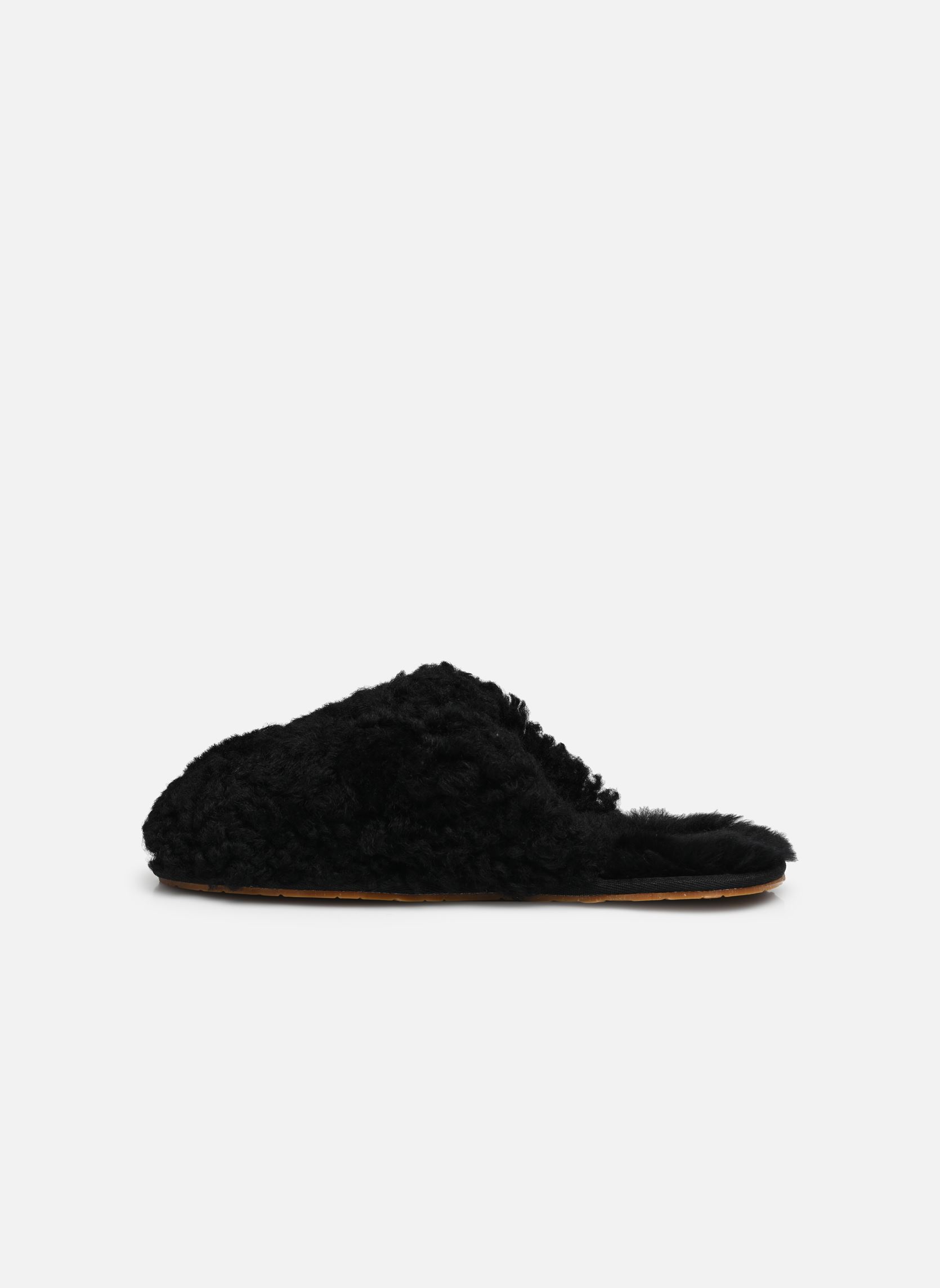 Hausschuhe W MAXI CURLY SLIDE damen schwarz UGG Hausschuhe W MAXI CURLY SLIDE damen schwarz BLACK