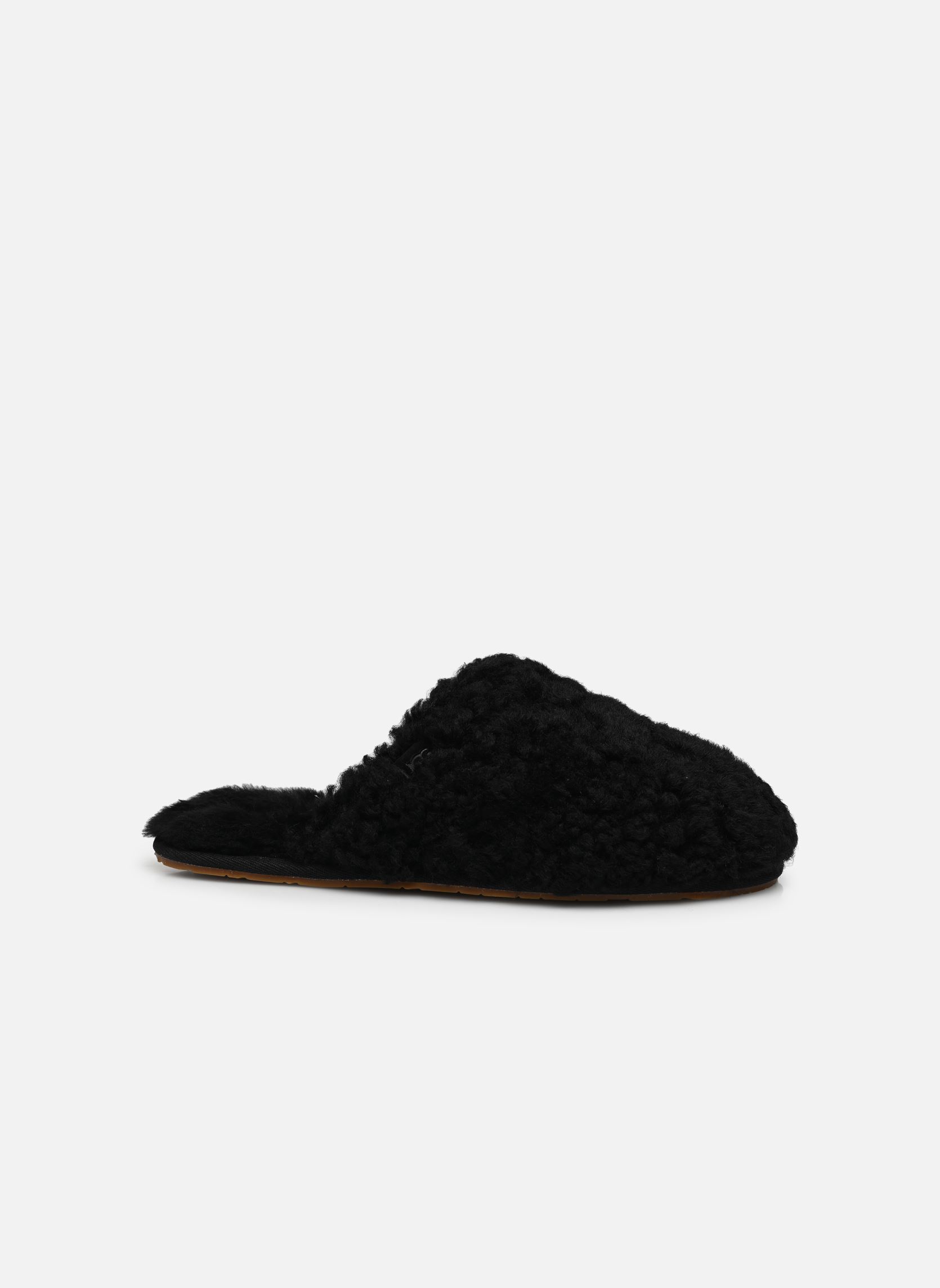 Hausschuhe W MAXI CURLY SLIDE damen schwarz UGG Hausschuhe W MAXI CURLY SLIDE damen schwarz BLACK