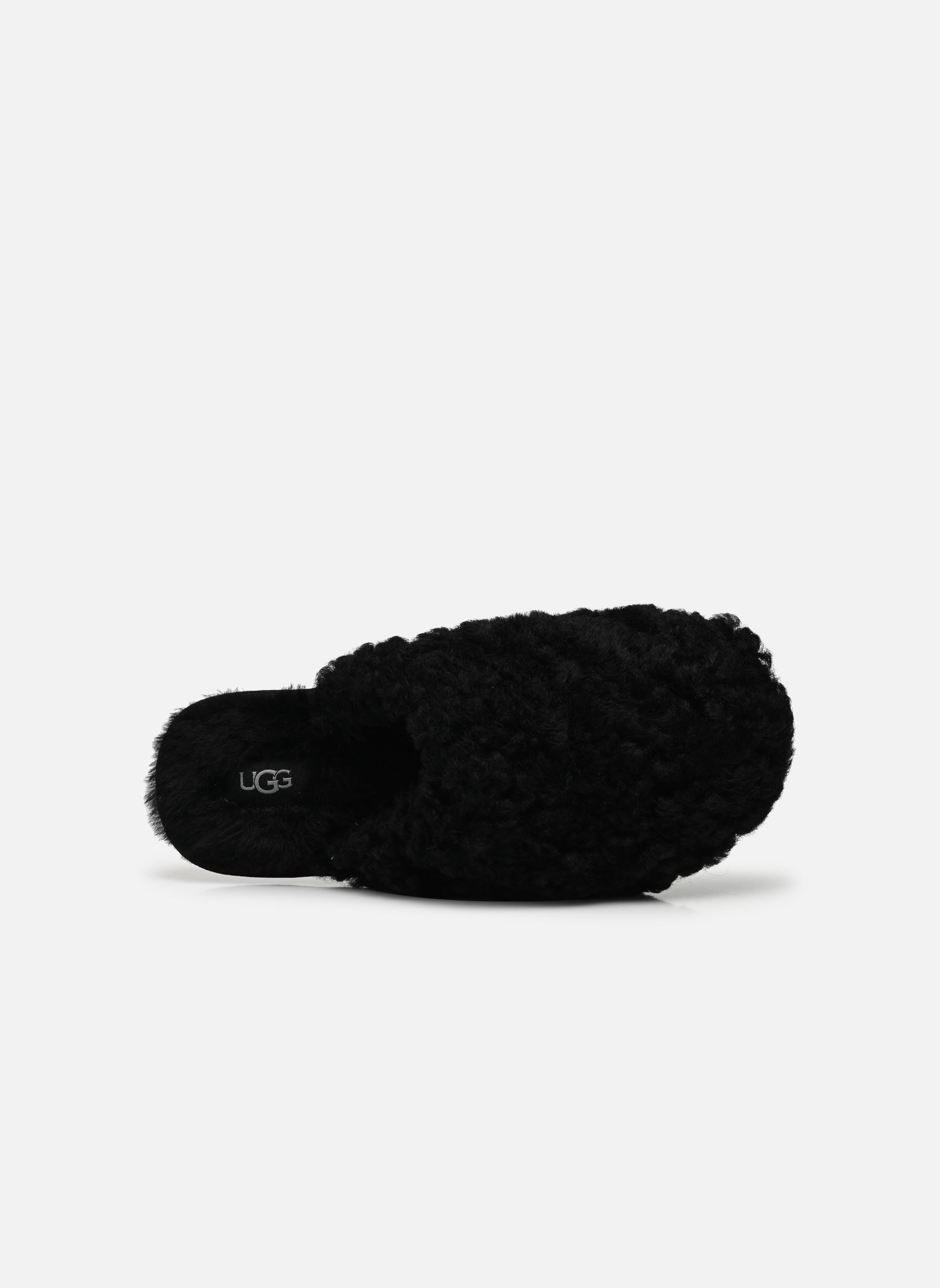 Hausschuhe W MAXI CURLY SLIDE damen schwarz UGG Hausschuhe W MAXI CURLY SLIDE damen schwarz BLACK