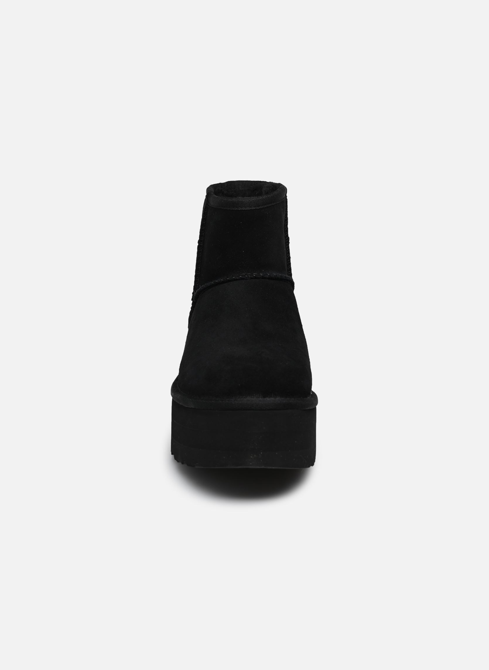 Gefütterte Stiefeletten W CLASSIC MINI PLATFORM damen schwarz UGG Gefütterte Stiefeletten W CLASSIC MINI PLATFORM damen schwarz BLACK