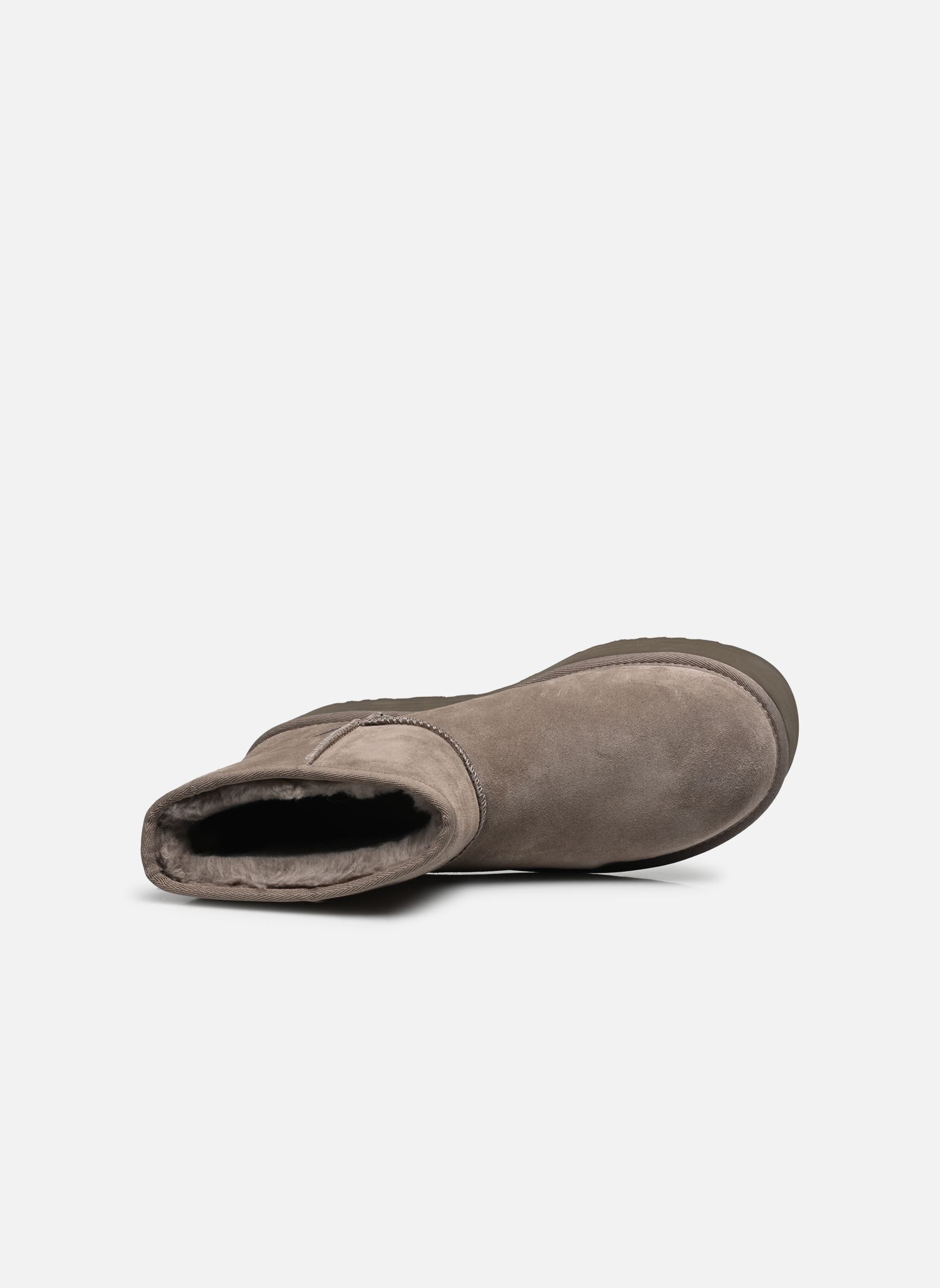 Bottines fourrées W CLASSIC MINI PLATFORM femme gris UGG Bottines fourrées W CLASSIC MINI PLATFORM femme gris SMOKE PLUME