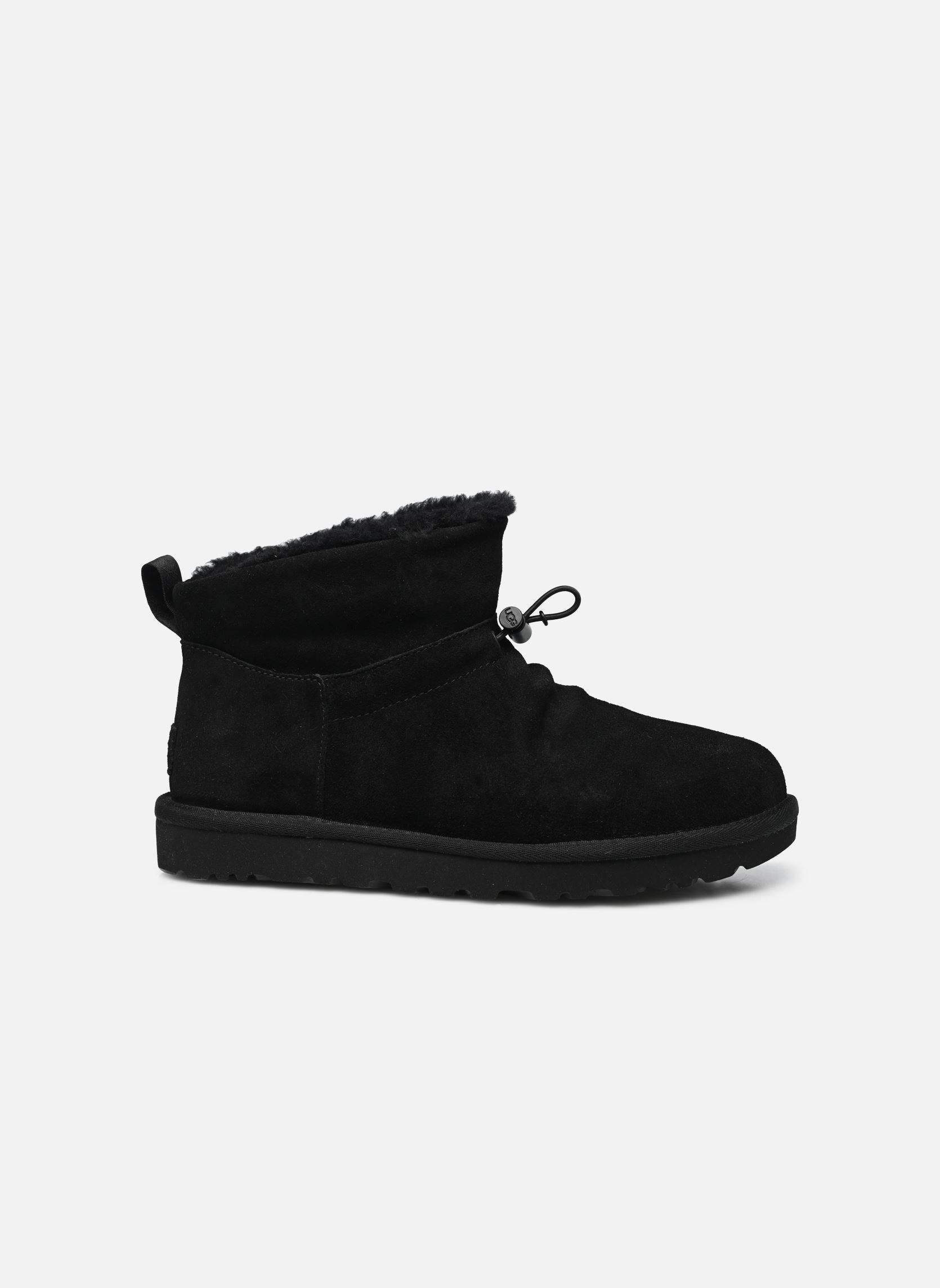 Gefütterte Stiefeletten W CLASSIC MINI TOGGLER damen schwarz UGG Gefütterte Stiefeletten W CLASSIC MINI TOGGLER damen schwarz BLACK