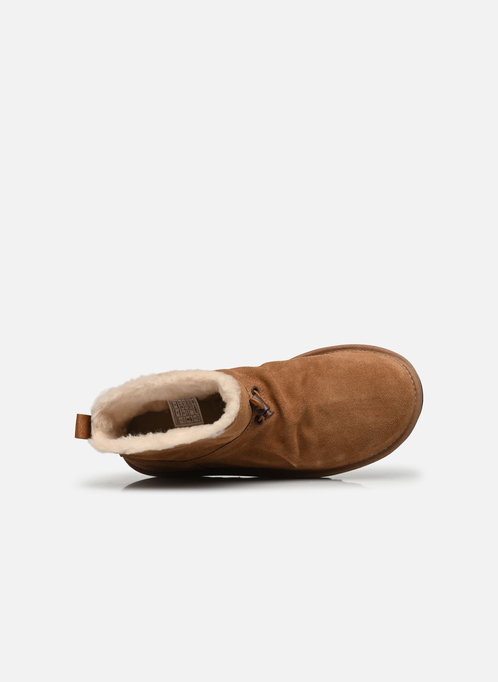 Bottines fourrées W CLASSIC MINI TOGGLER femme marron UGG Bottines fourrées W CLASSIC MINI TOGGLER femme marron CHESTNUT