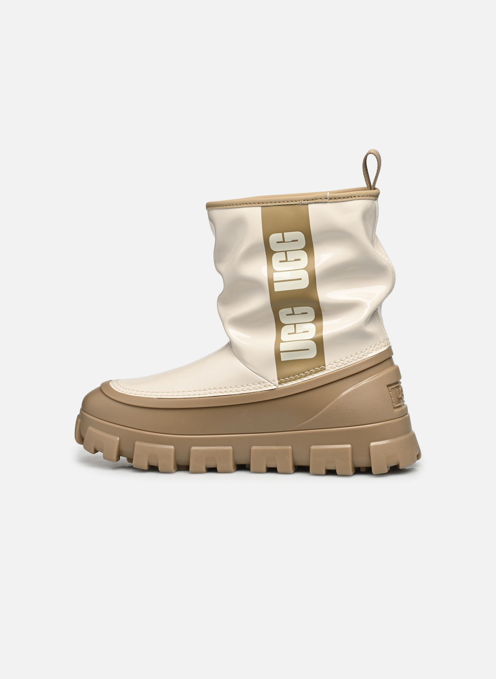 Bottes de pluie W CLASSIC BRELLAH MINI femme beige UGG Bottes de pluie W CLASSIC BRELLAH MINI femme beige MUSTARD SEED / JASMINE