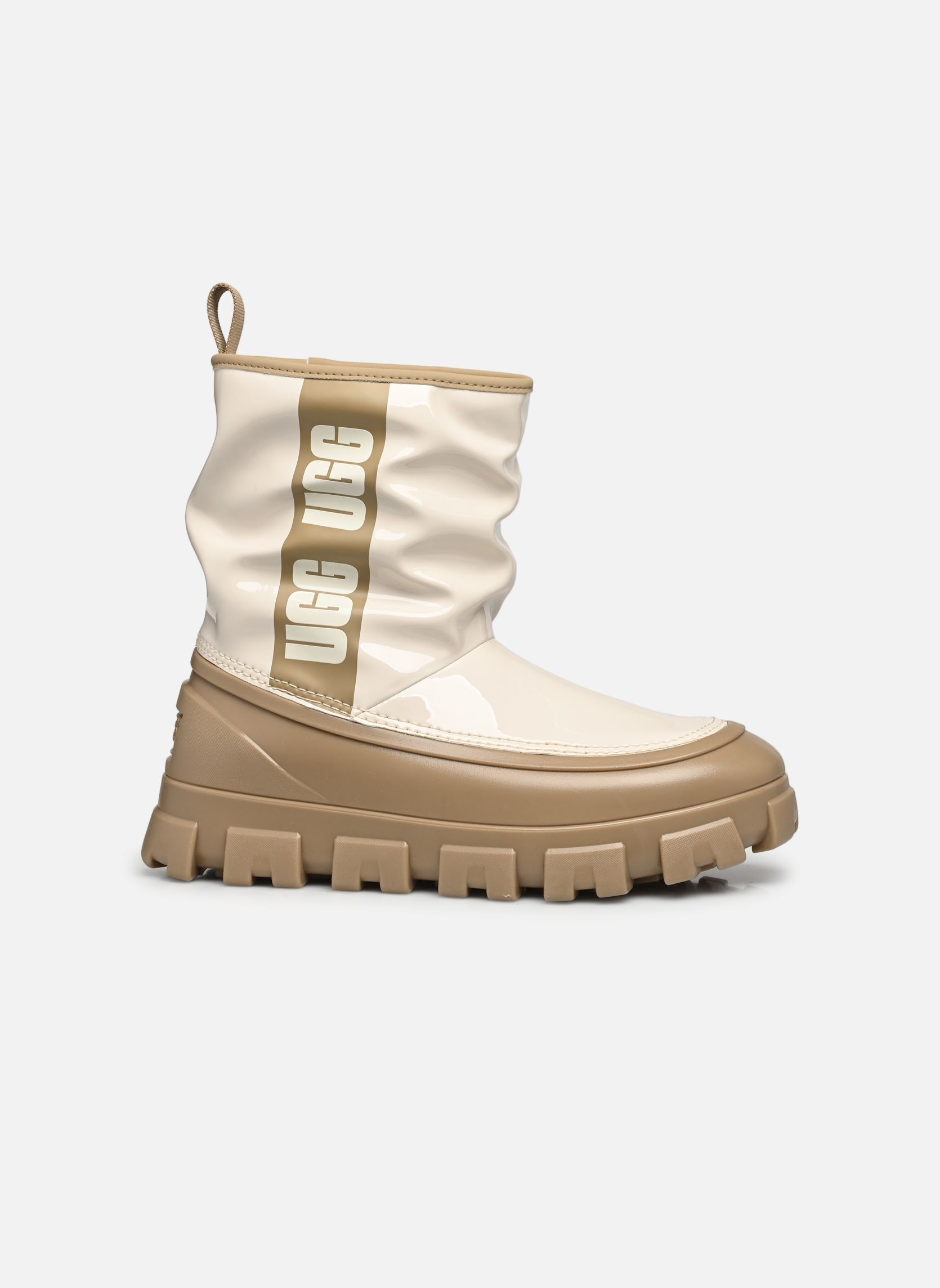 Bottes de pluie W CLASSIC BRELLAH MINI femme beige UGG Bottes de pluie W CLASSIC BRELLAH MINI femme beige MUSTARD SEED / JASMINE