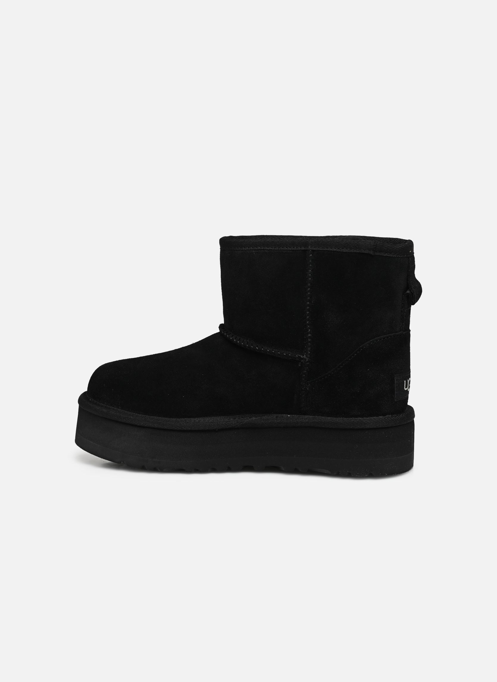 Stiefel KIDS' CLASSIC MINI PLATFORM mädchen schwarz UGG Stiefel KIDS' CLASSIC MINI PLATFORM mädchen schwarz BLACK