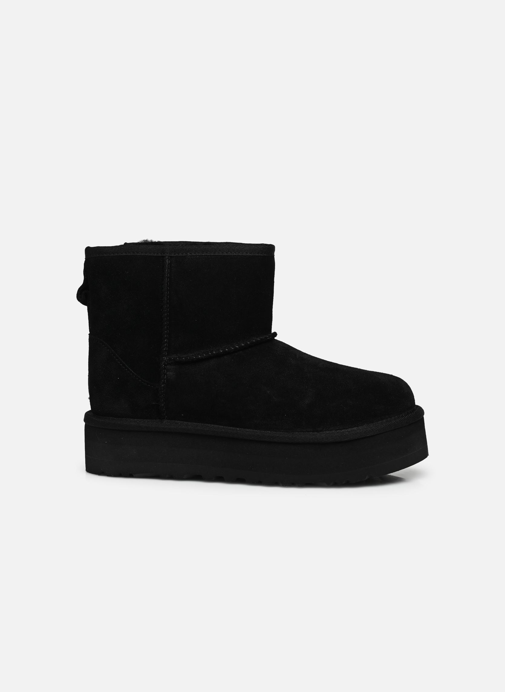 Stiefel KIDS' CLASSIC MINI PLATFORM mädchen schwarz UGG Stiefel KIDS' CLASSIC MINI PLATFORM mädchen schwarz BLACK