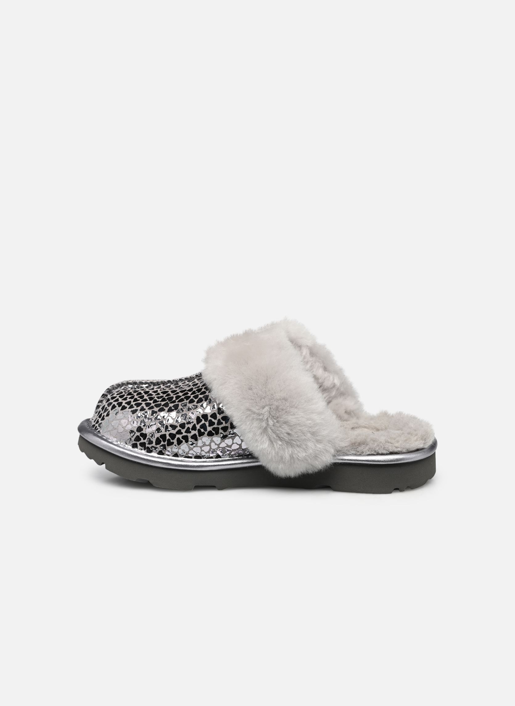 Chaussons K COZY II GEL HEARTS fille argent UGG Chaussons K COZY II GEL HEARTS fille argent SILVER