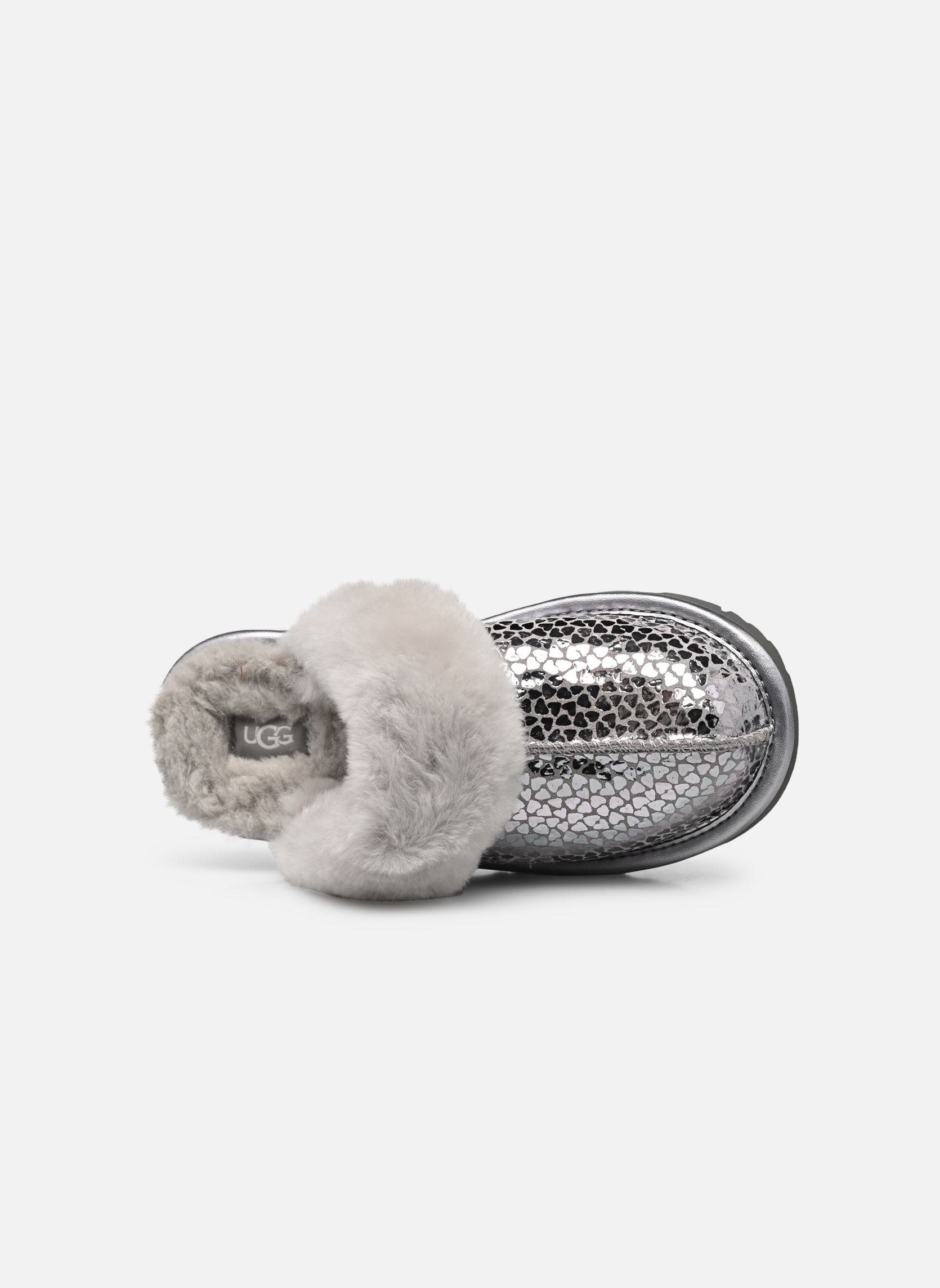 Chaussons K COZY II GEL HEARTS fille argent UGG Chaussons K COZY II GEL HEARTS fille argent SILVER