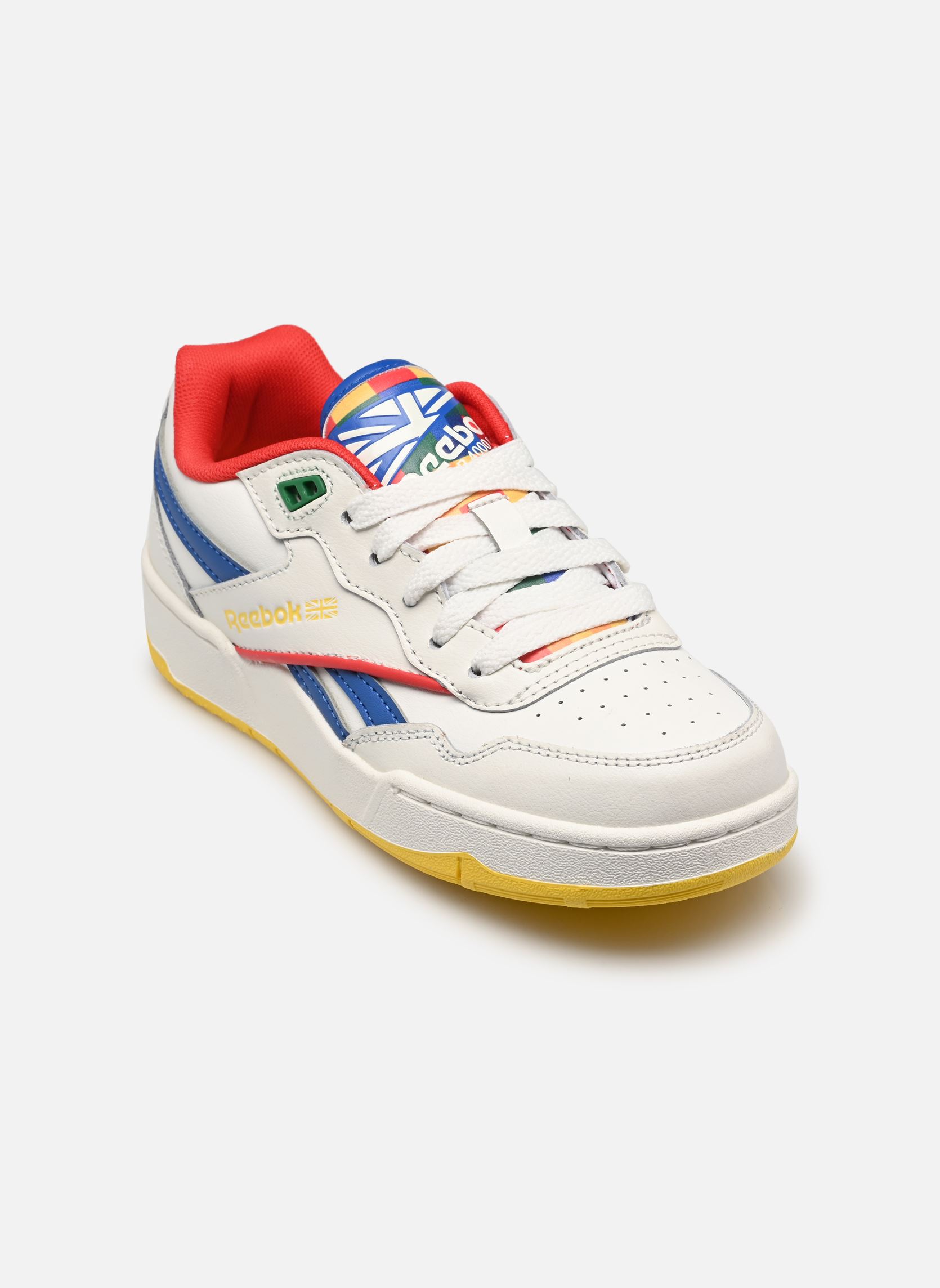 Baskets Bb 4000 II K blanc Reebok Baskets Bb 4000 II K blanc Chalk/Vecblu/Vecred