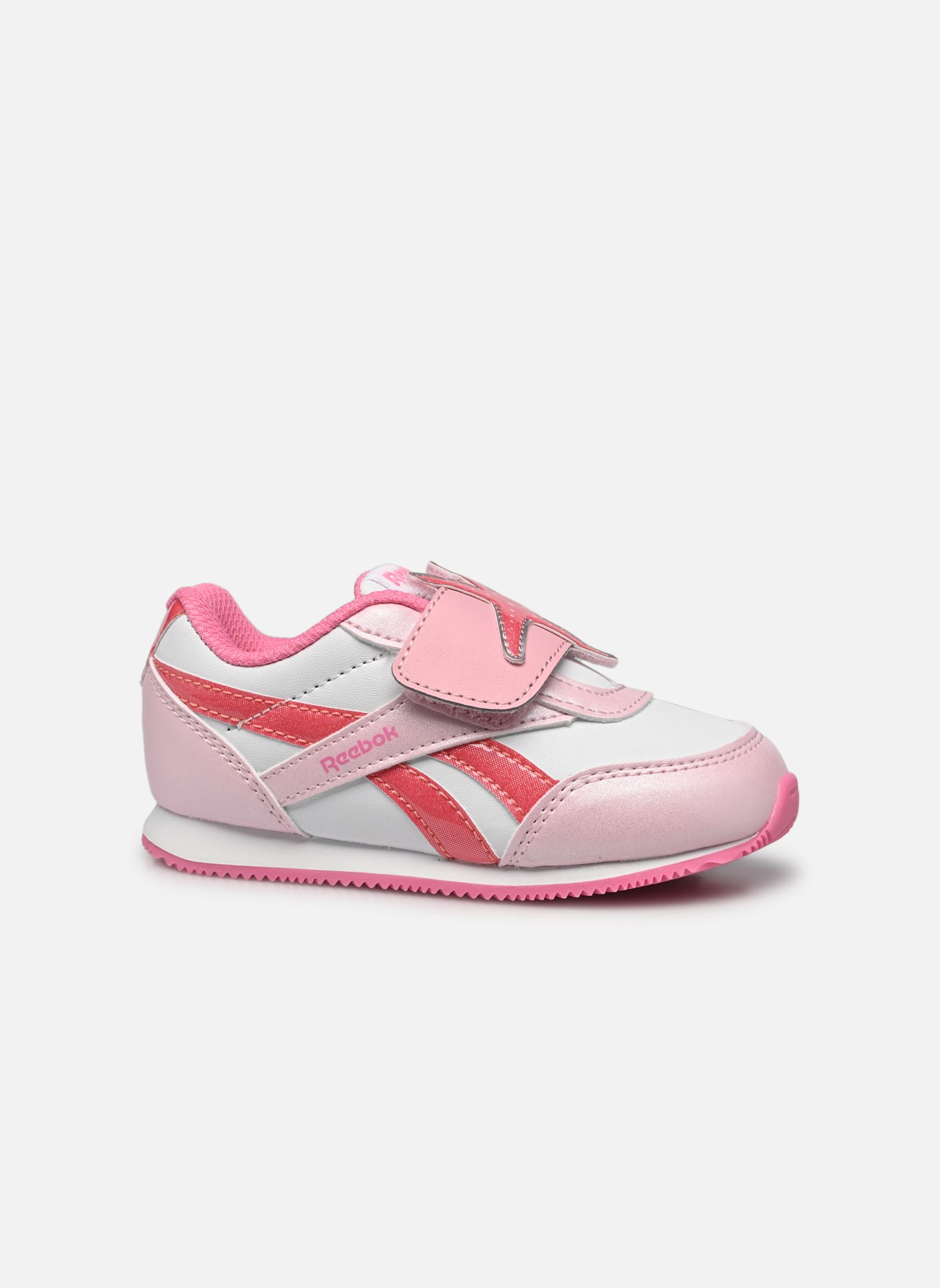 Baskets Reebok Royal Cl Jog 2.0 Kc fille rose Reebok Baskets Reebok Royal Cl Jog 2.0 Kc fille rose Ftwwht/Pnkglw/Trupnk