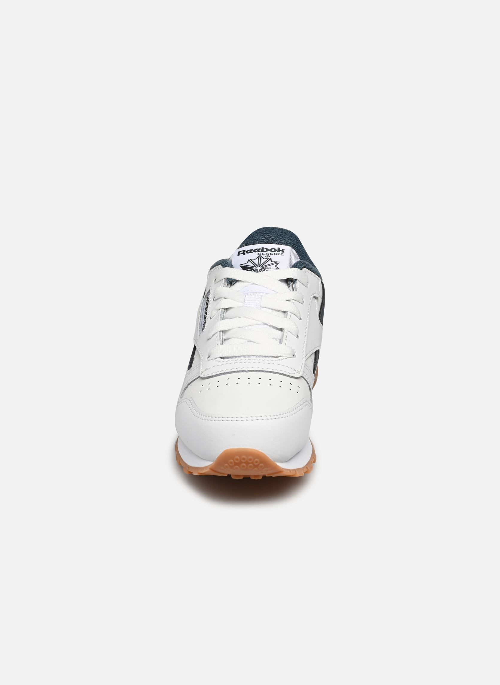 Baskets Classic Leather K blanc Reebok Baskets Classic Leather K blanc Ftwwht/Hooblu/Rbkg07