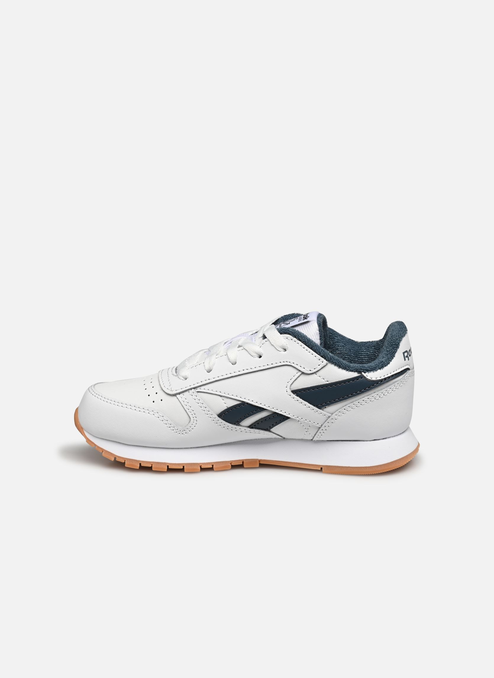 Baskets Classic Leather K blanc Reebok Baskets Classic Leather K blanc Ftwwht/Hooblu/Rbkg07