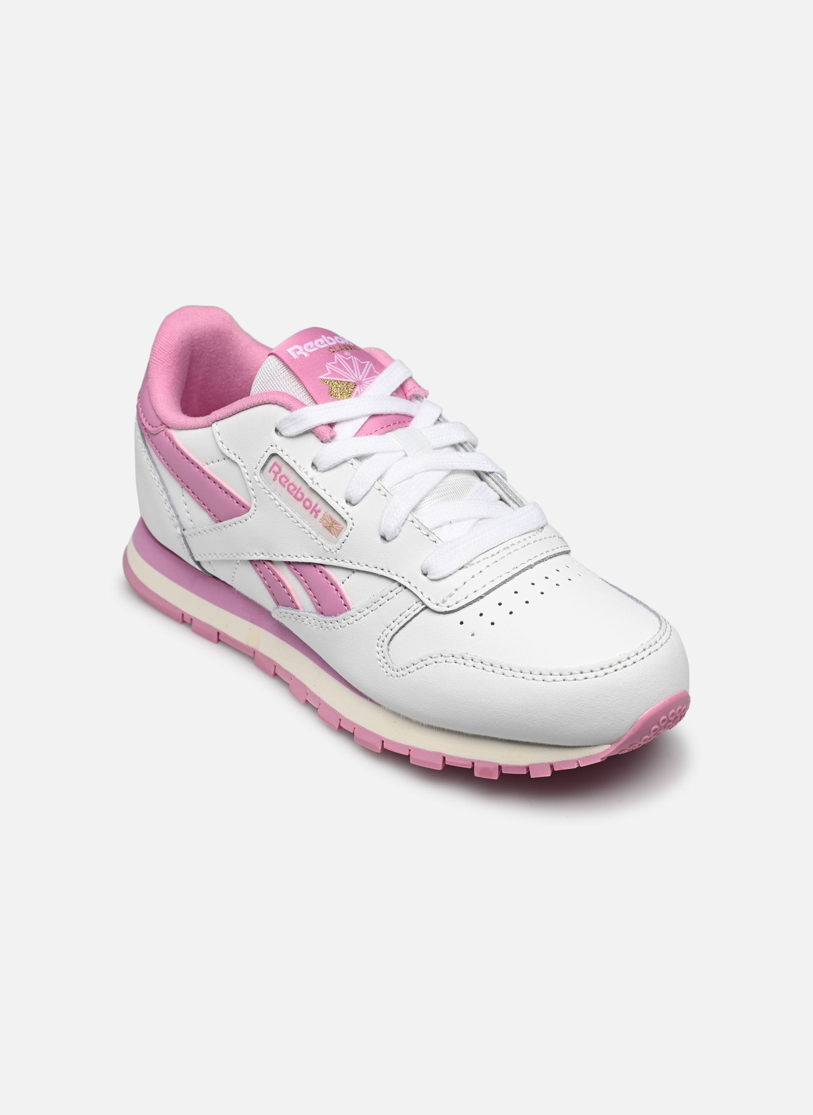 Baskets Reebok Classic Leather K pour Enfant - vue 3