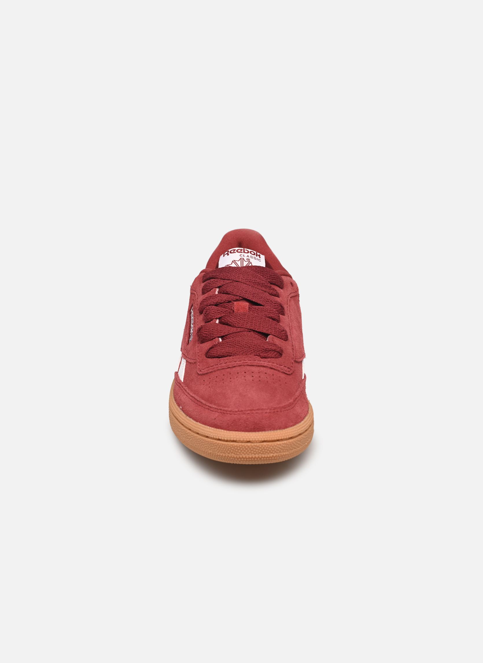 Baskets Club C Revenge J rouge Reebok Baskets Club C Revenge J rouge CLASSICBURGUNDY/VECTORBLUE/GUM