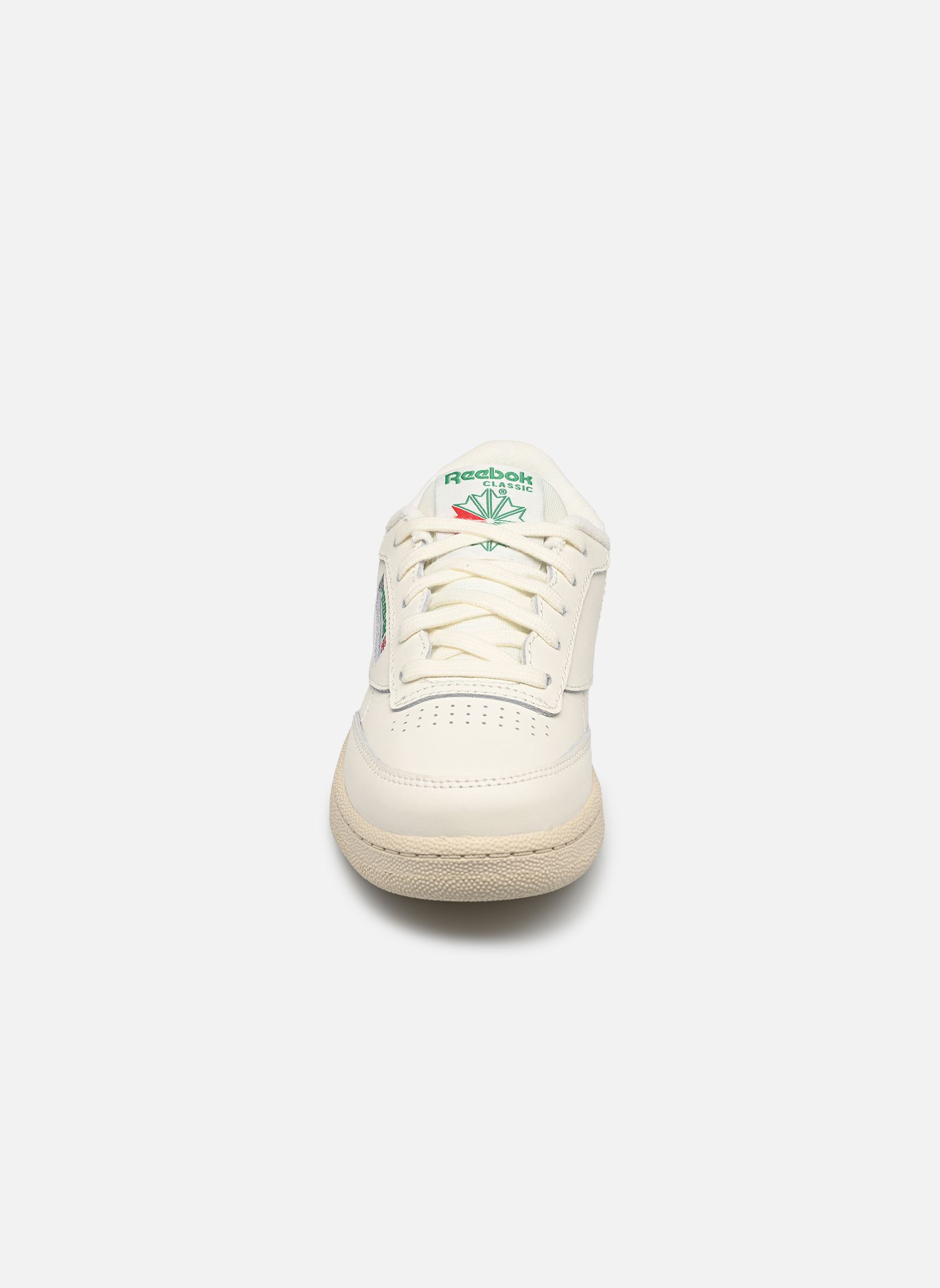 Sneakers Club C K wit Reebok Sneakers Club C K wit CHALK/CHALK/GLEGRN
