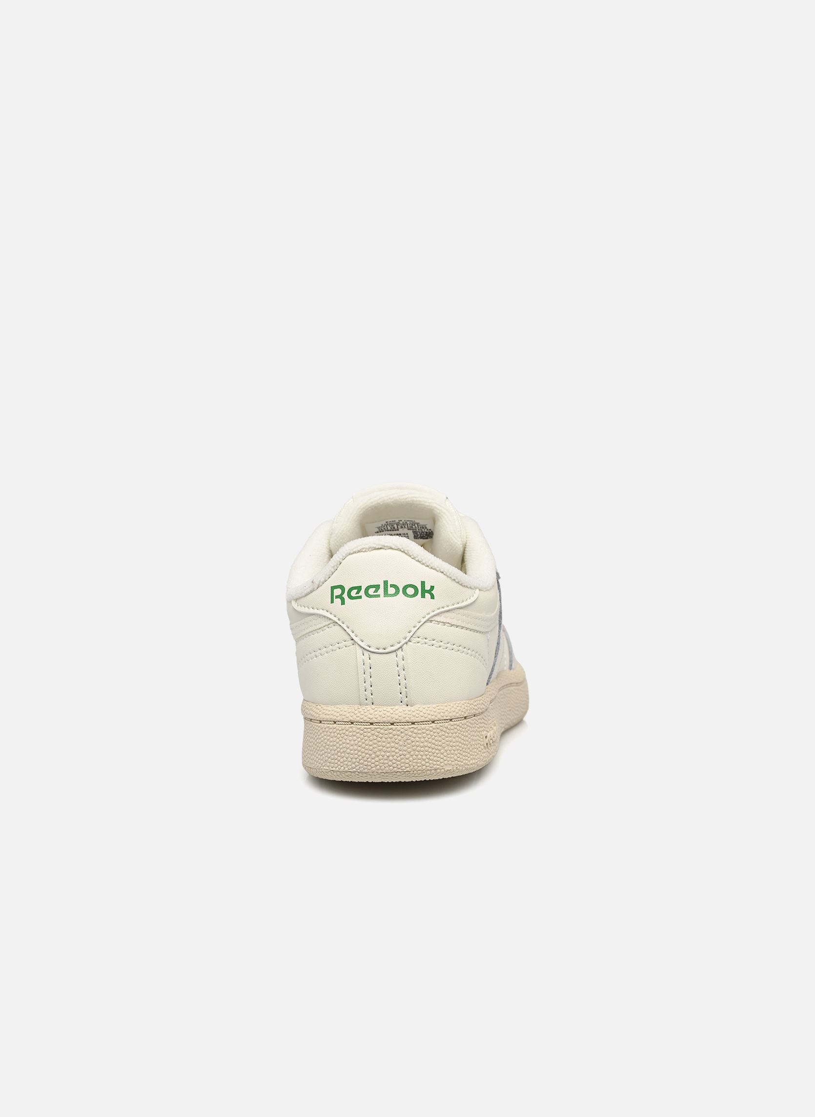 Sneakers Club C K wit Reebok Sneakers Club C K wit CHALK/CHALK/GLEGRN