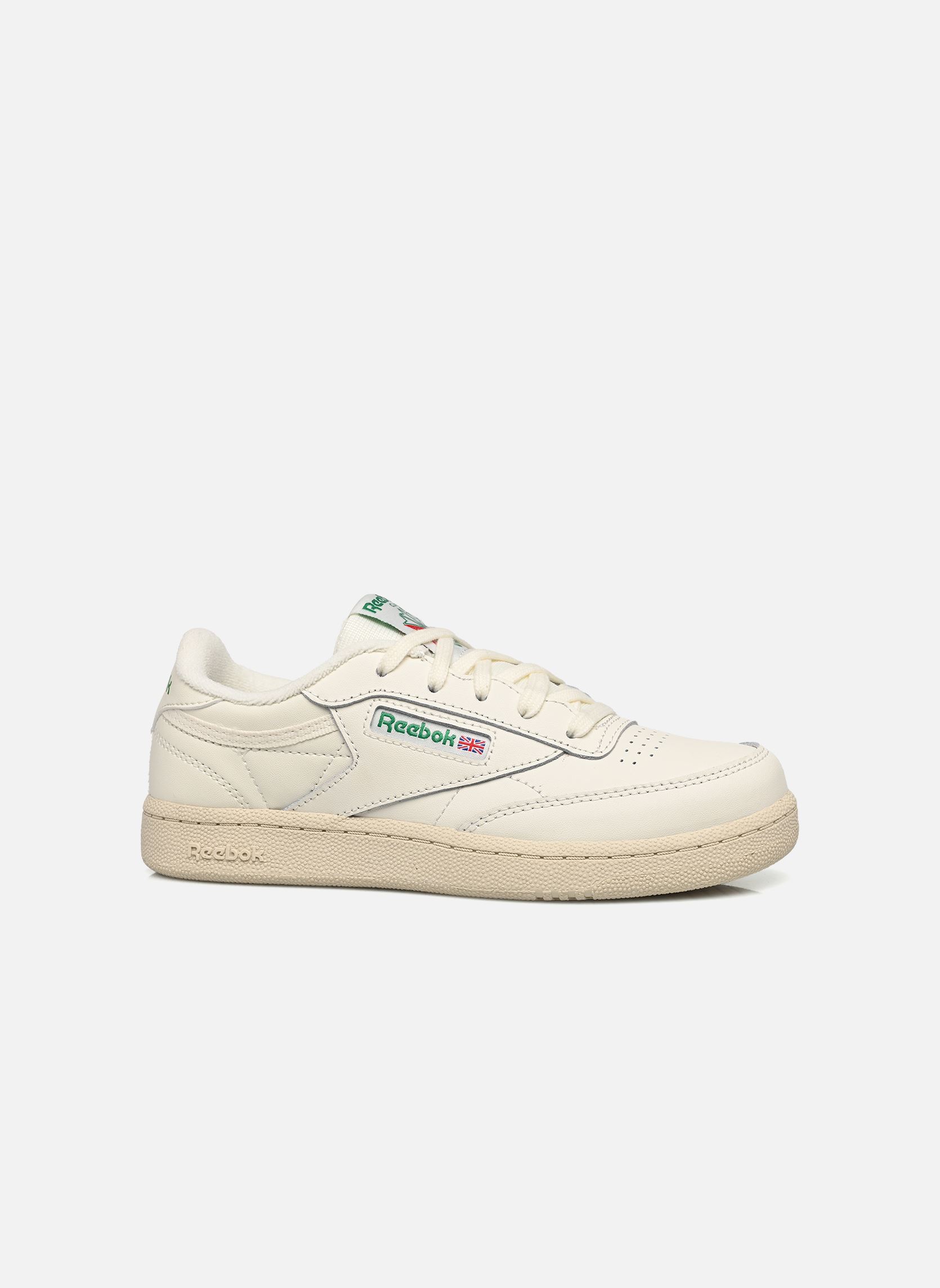 Sneakers Club C K wit Reebok Sneakers Club C K wit CHALK/CHALK/GLEGRN