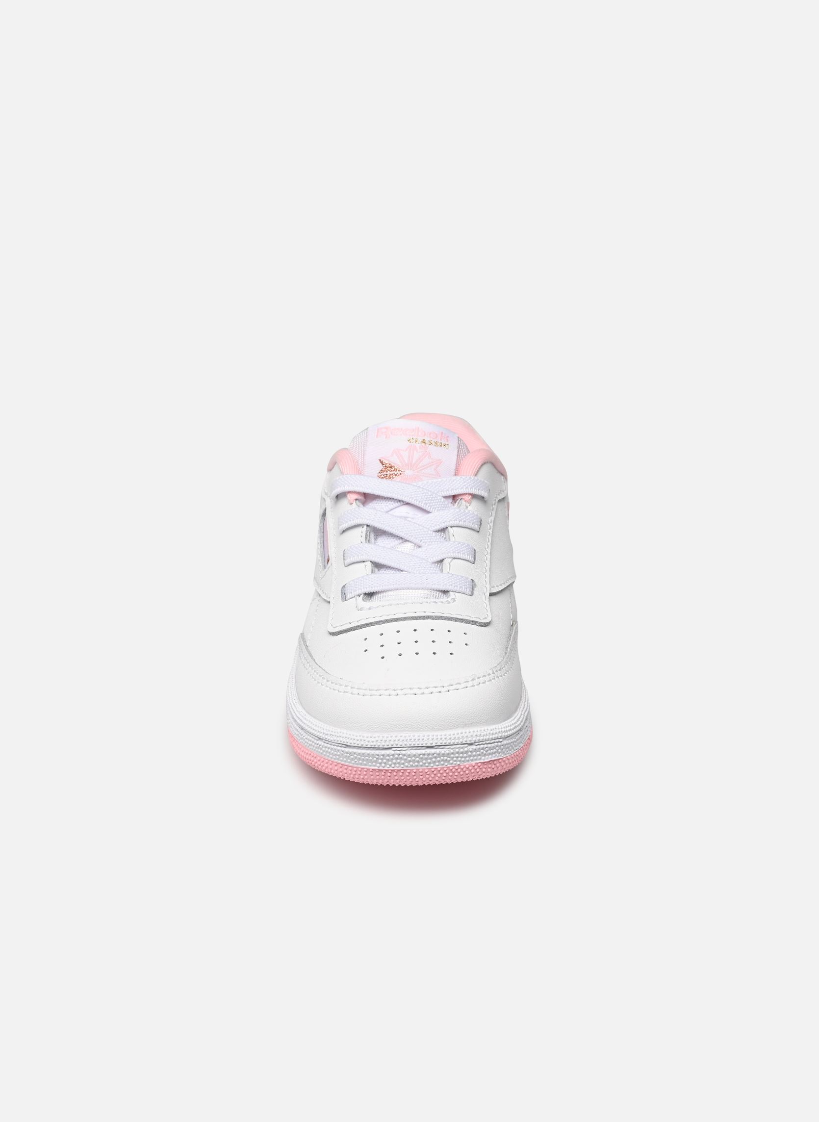 Sneaker Club C I mädchen weiß Reebok Sneaker Club C I mädchen weiß White/Pnkglw/Rosgol