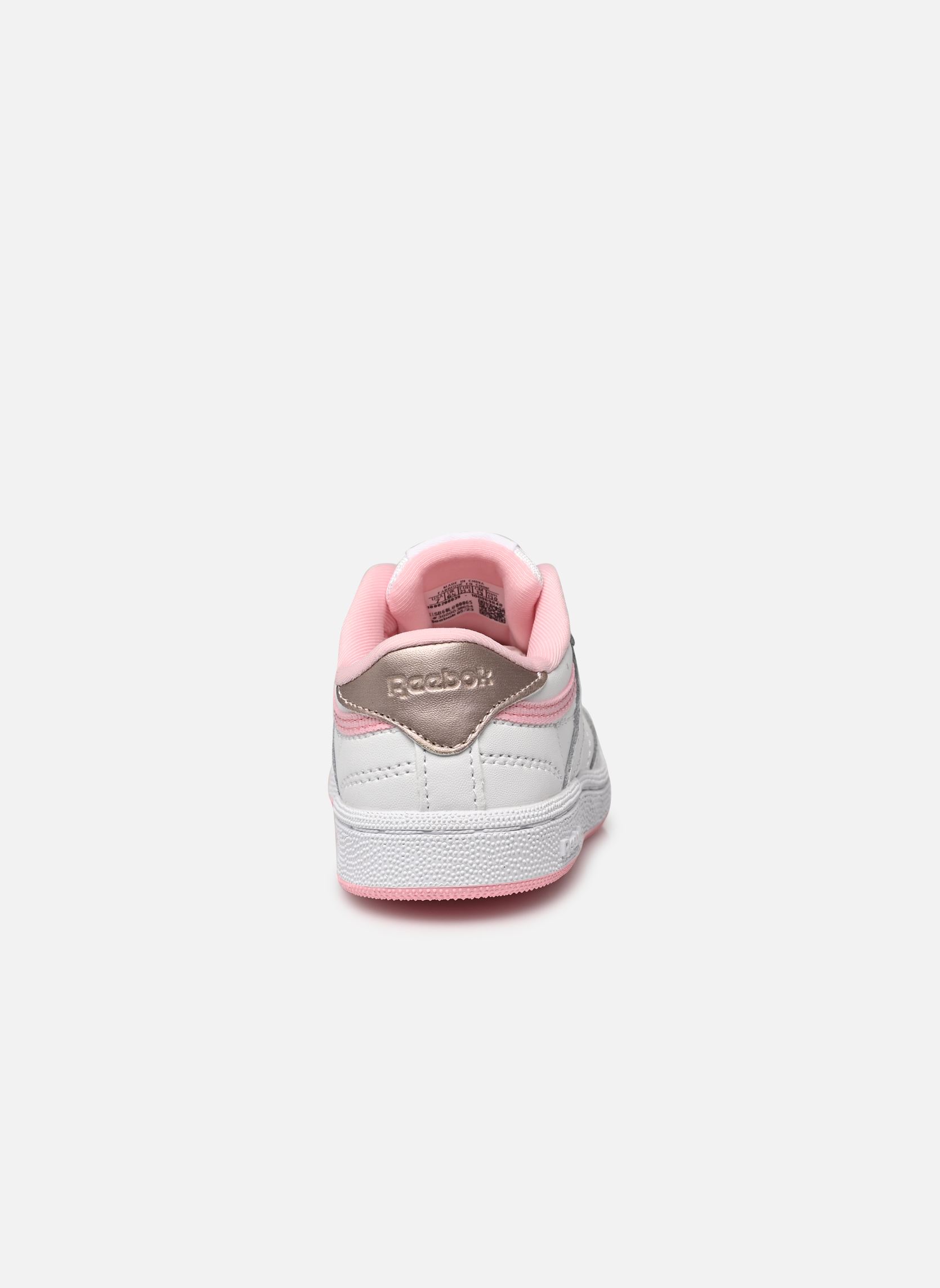 Sneaker Club C I mädchen weiß Reebok Sneaker Club C I mädchen weiß White/Pnkglw/Rosgol