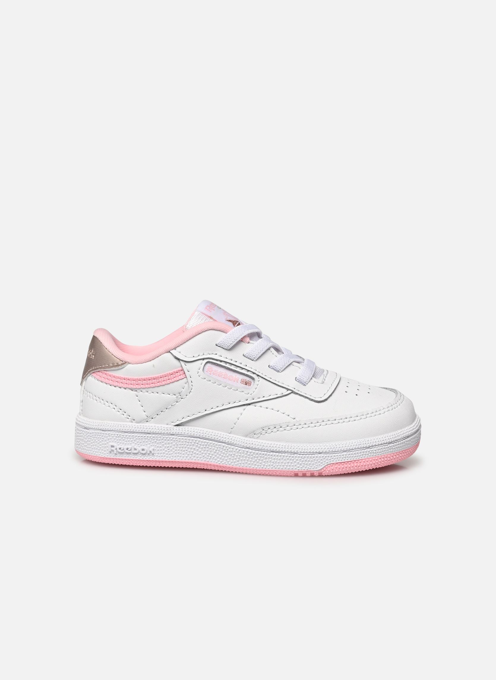 Sneaker Club C I mädchen weiß Reebok Sneaker Club C I mädchen weiß White/Pnkglw/Rosgol