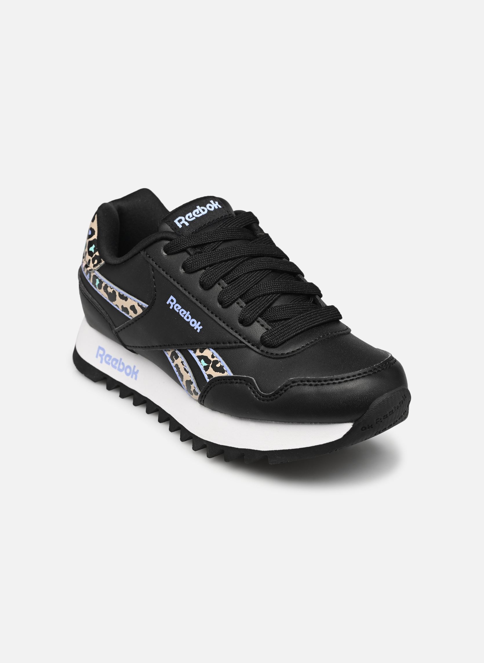 Baskets Reebok Royal Cl Jog Platform fille noir Reebok Baskets Reebok Royal Cl Jog Platform fille noir Cblack/Lilglw/Modbei