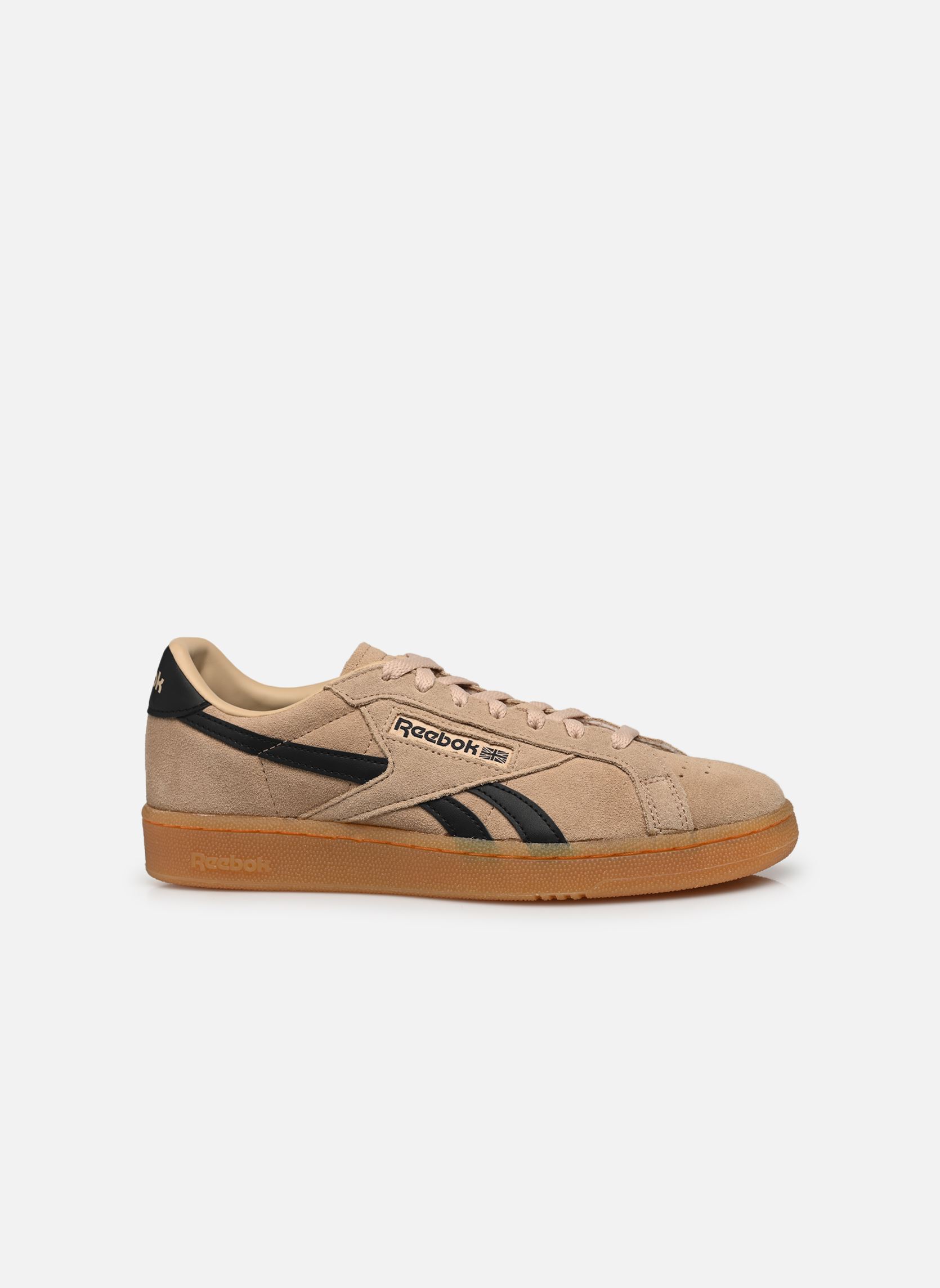 Sneakers Club C Grounds Uk M heren beige Reebok Sneakers Club C Grounds Uk M heren beige TAN/BLACK/GUM