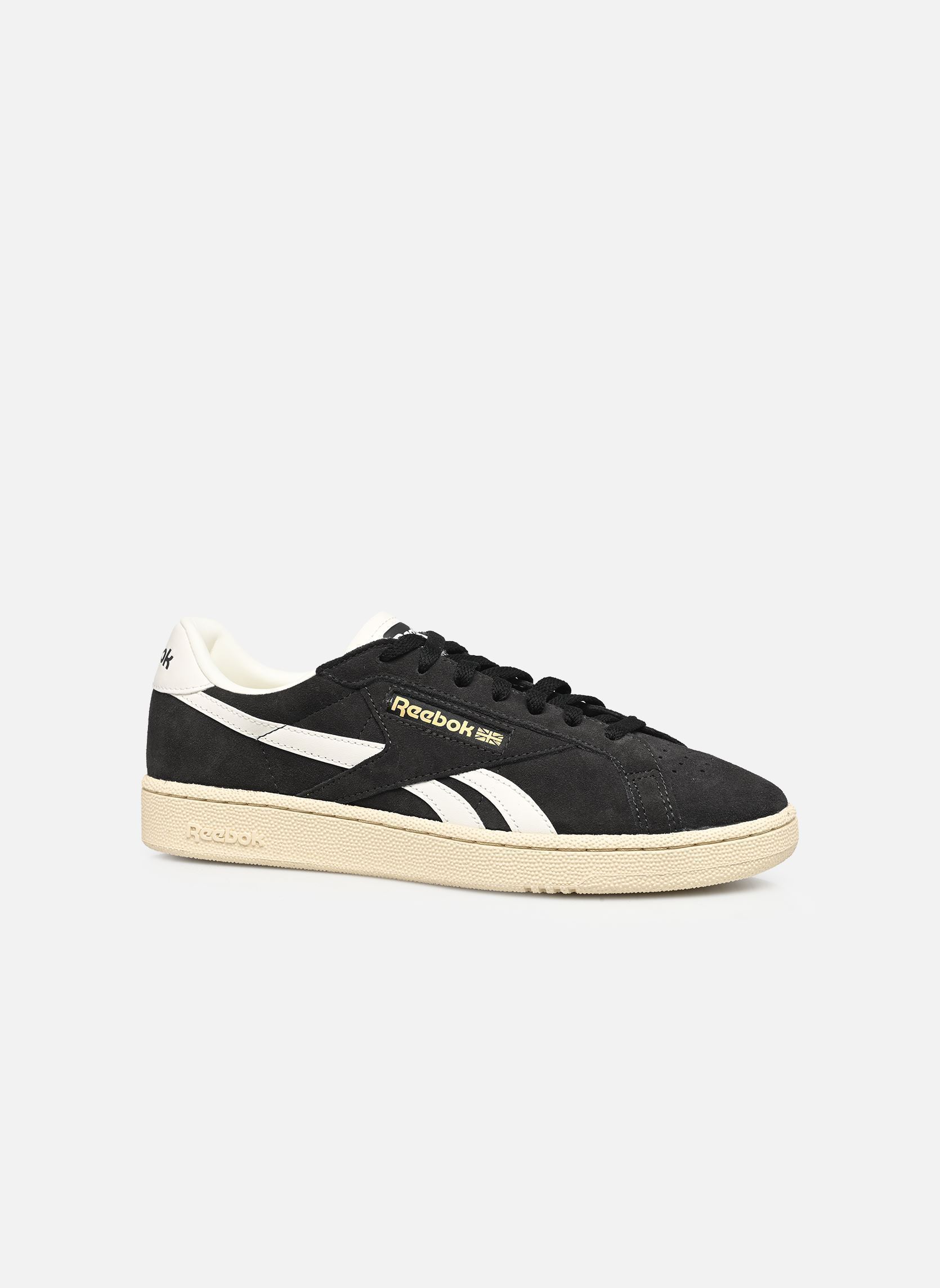 Baskets Club C Grounds Uk M homme noir Reebok Baskets Club C Grounds Uk M homme noir WASHEDBLACK/PAPERWHITE/CHALK