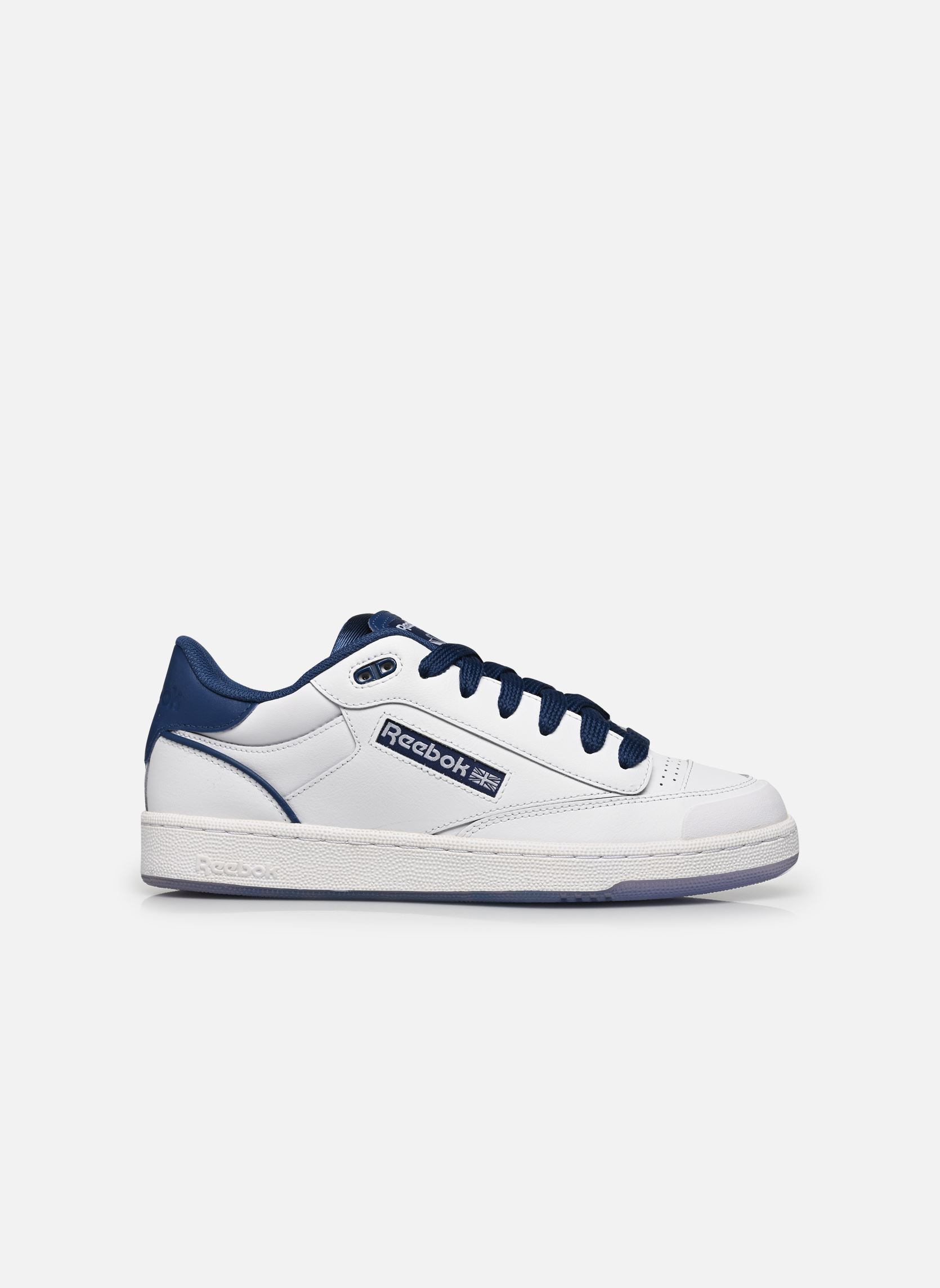 Baskets Club C Bulc M homme blanc Reebok Baskets Club C Bulc M homme blanc Ftwwht/Uniblu/Ftwwht