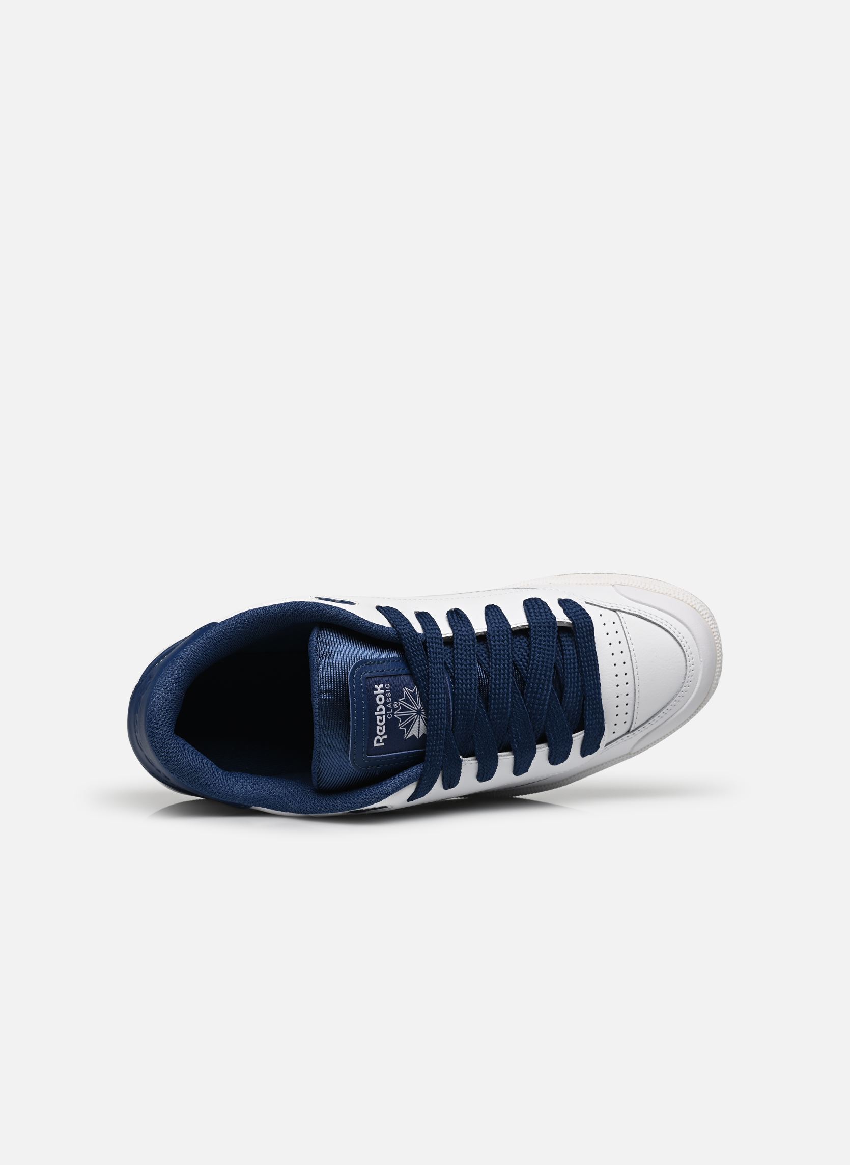 Baskets Club C Bulc M homme blanc Reebok Baskets Club C Bulc M homme blanc Ftwwht/Uniblu/Ftwwht